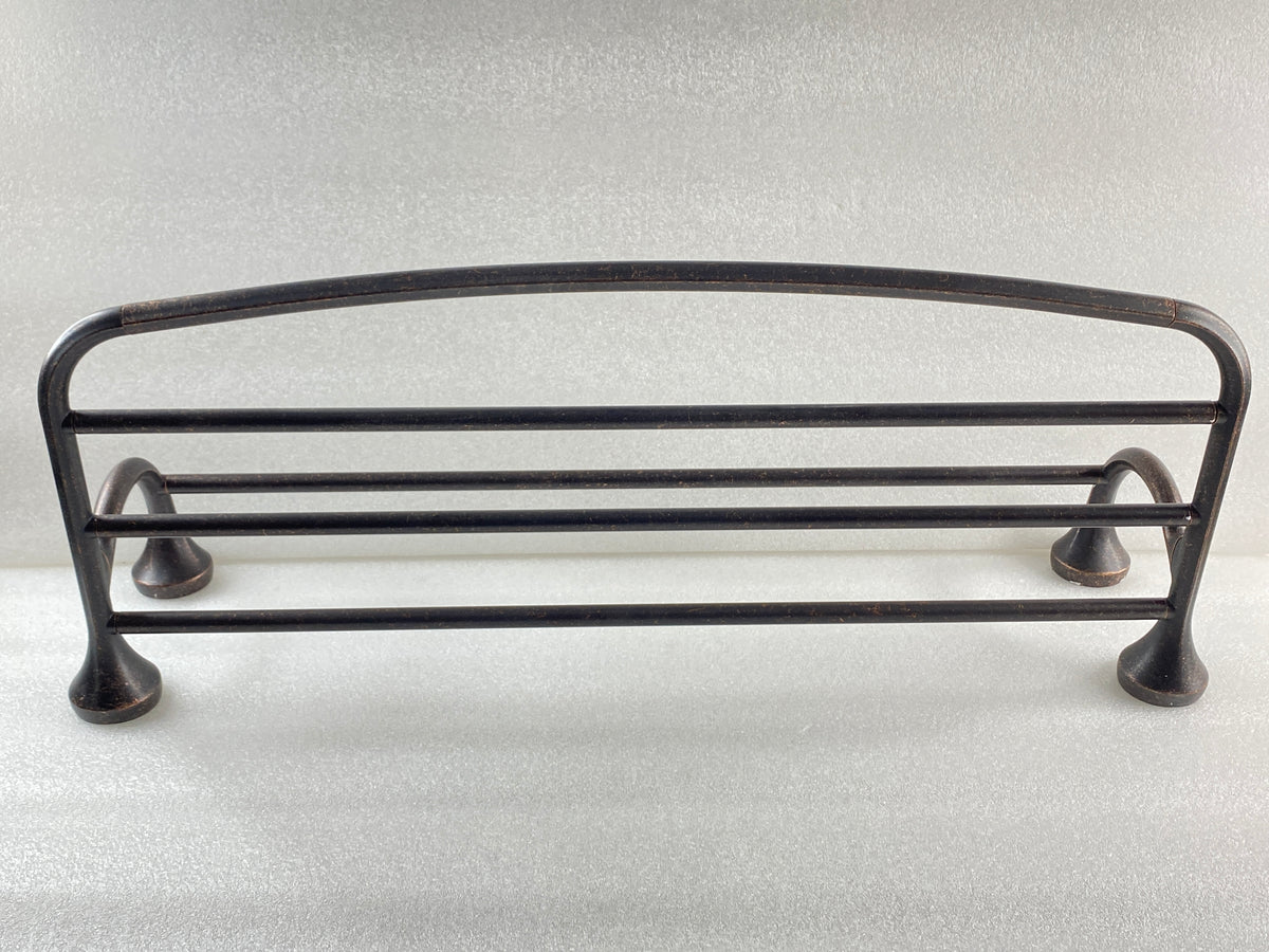 New Open Box Moen Eva Bathroom Hotel Towel Shelf, Oil-Rubbed Bronze