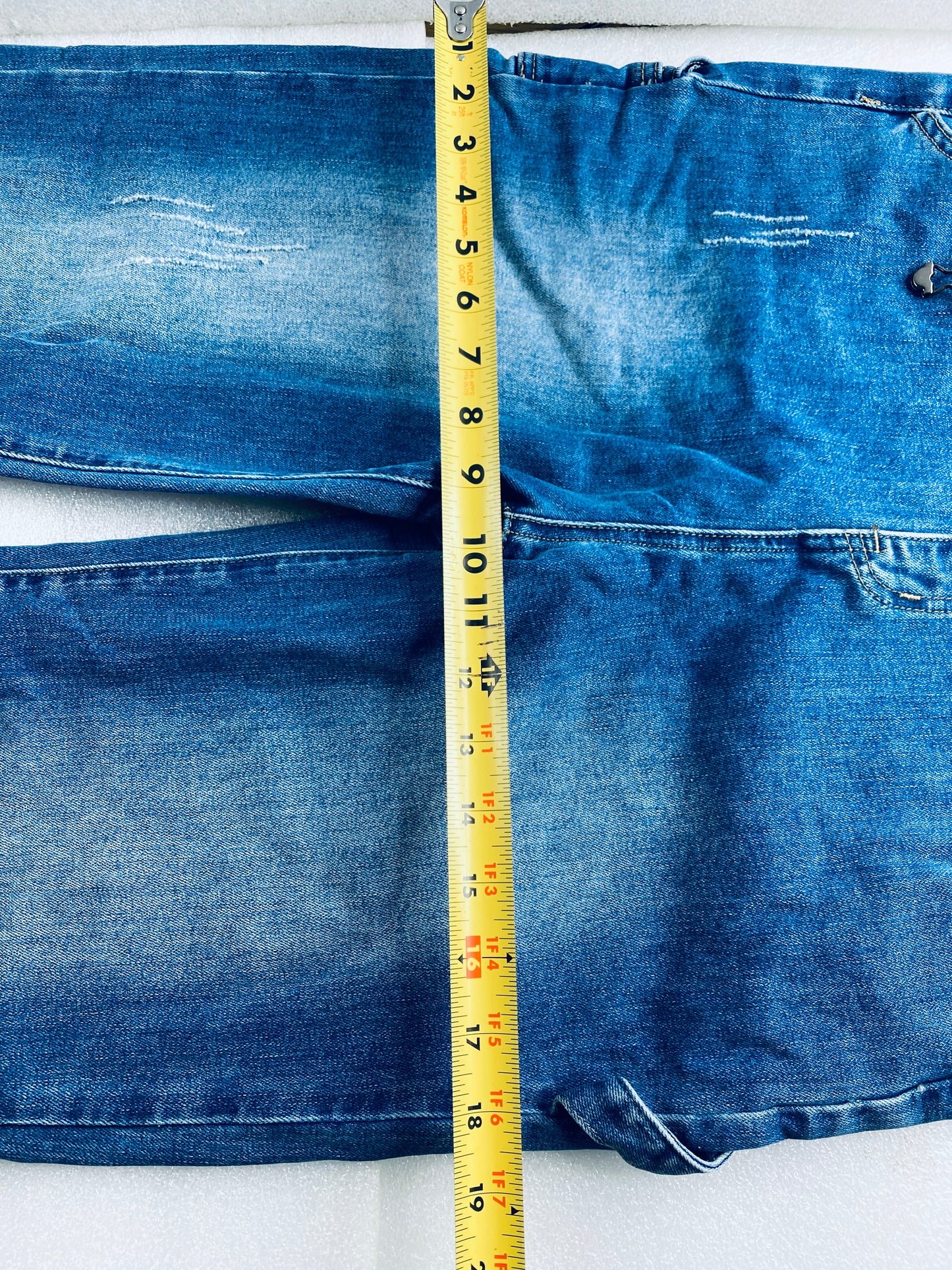 New Kidscool Space Size 16 Youth Overall Denim, Blue