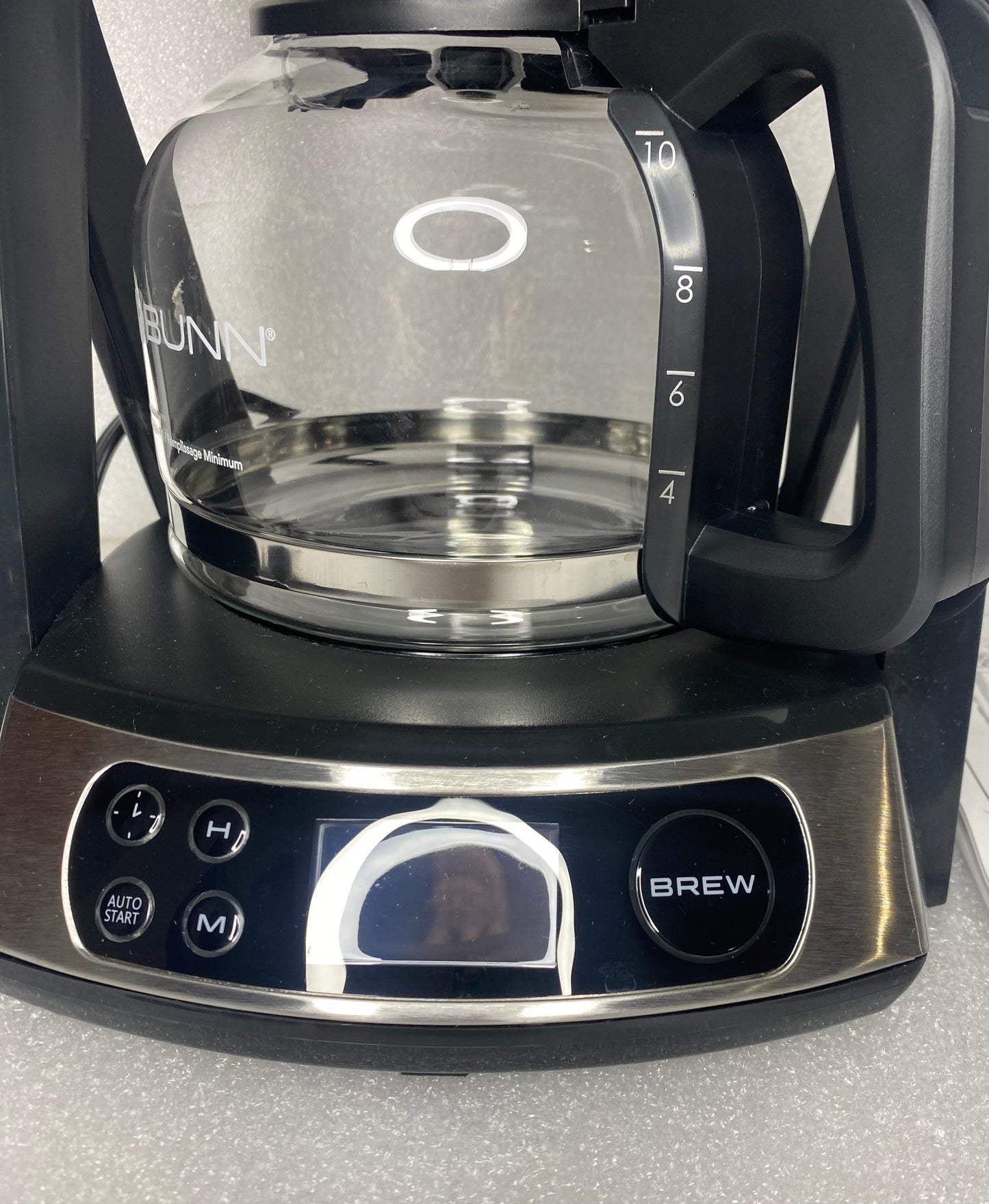 BUNN Heat & Brew Programmable Coffee Maker 10 Cup, Stainless Steel