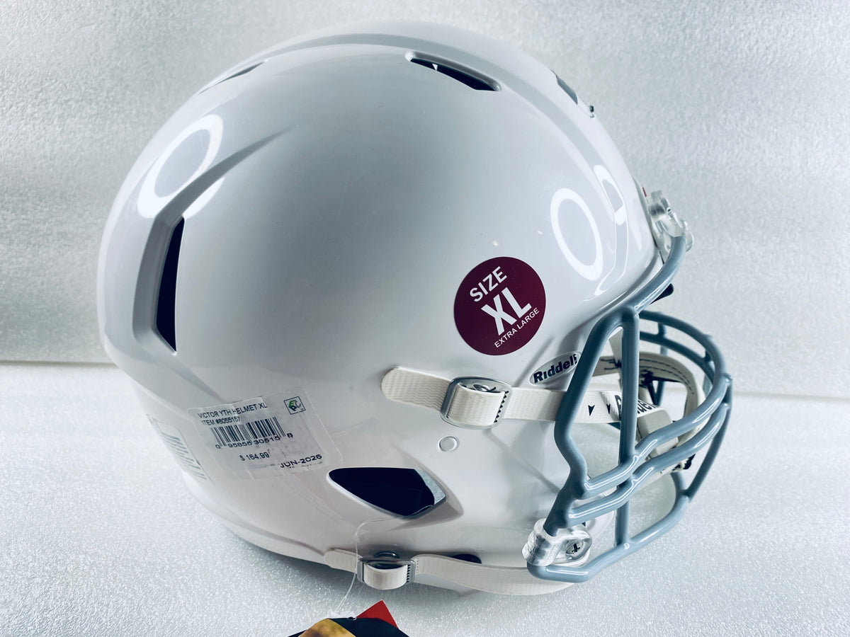 New Other Riddell Victor Youth Football Helmet Size XL, White