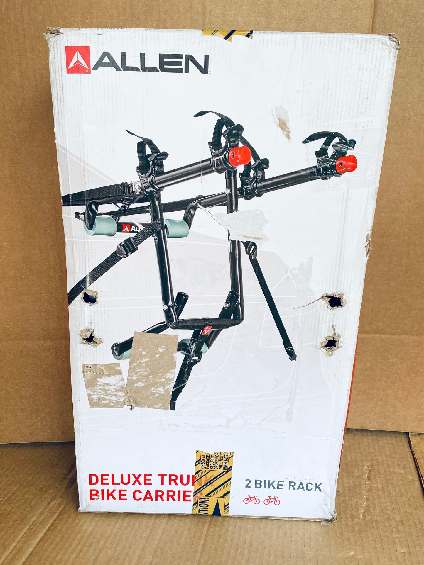 New Other Allen Sports Two Bike Black Rack Deluxe Trunk Mount Bike Carrier