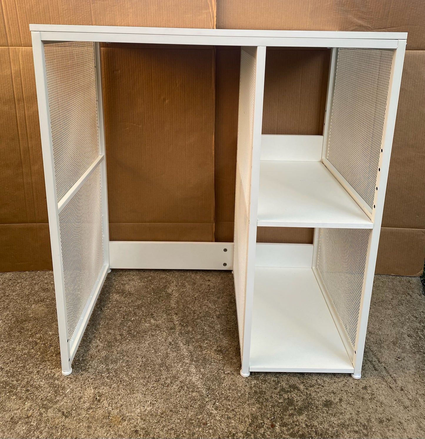 New Other KirKical 3-Tier Coffee Bar Cabinet With Mini Fridge Space, White