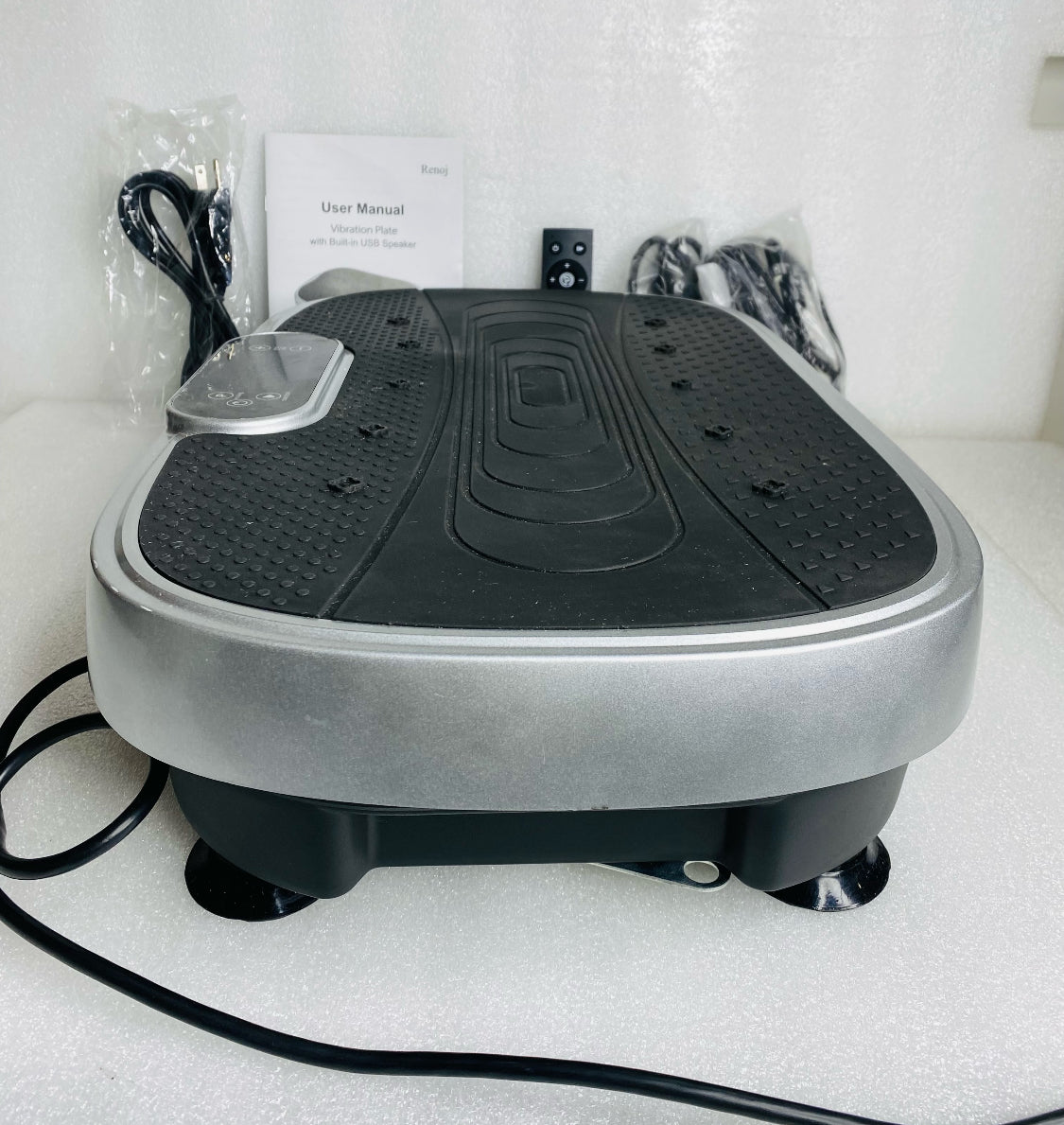 New Other Renoj Whole Body Vibration Platform W/ Bluetooth Speaker & LED Display