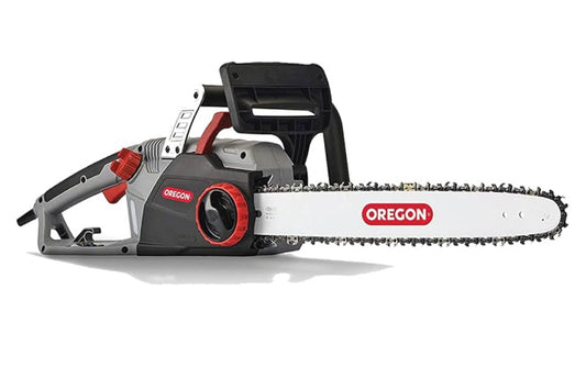 New Open Box Oregon CS1500 Self-Sharpening Electric Chain Saw With 18” Bar