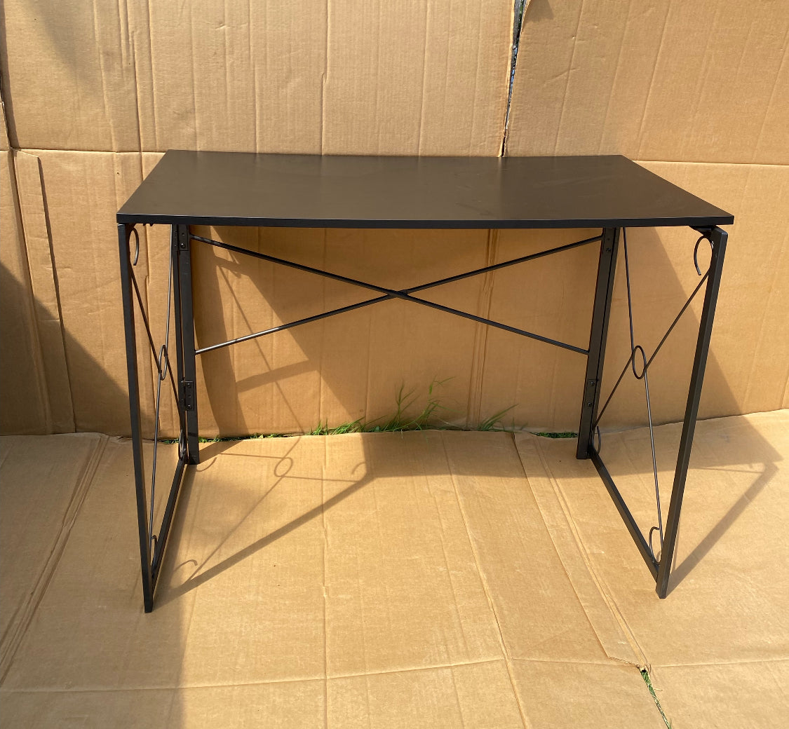 VECELO 39” Folding/Writing Desk, Black