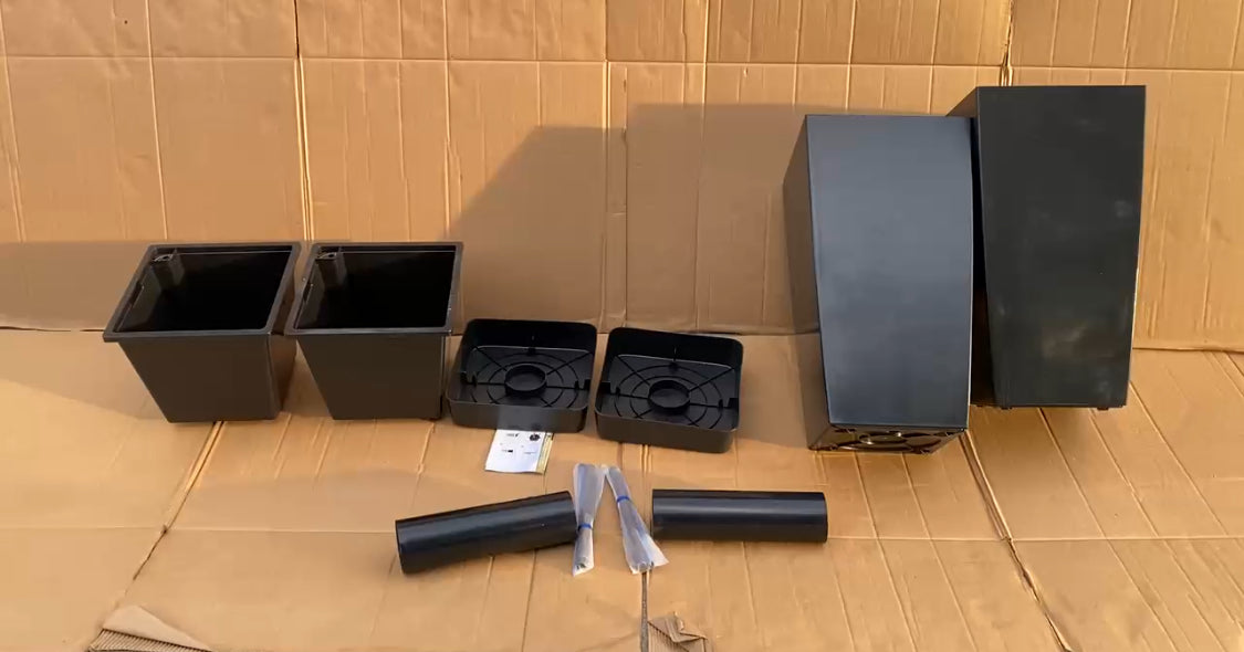 Set Of 2 – New Other Garvee 30" Planters With Level Monitor & Automatic Watering