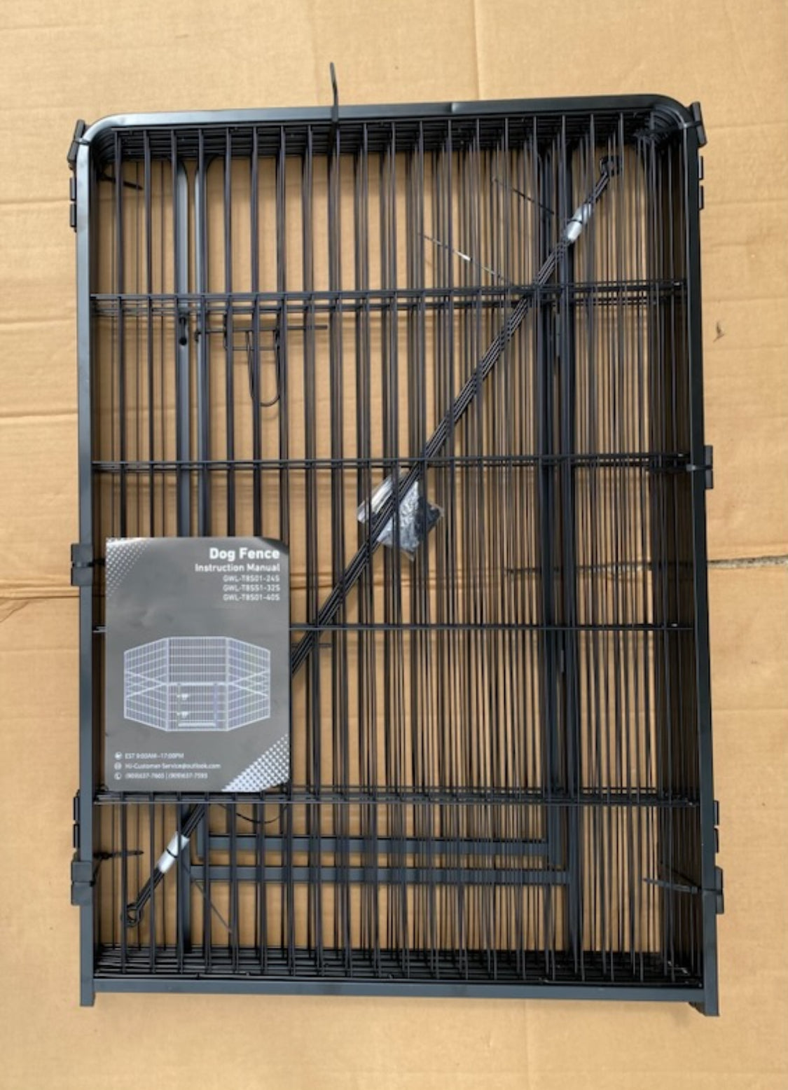 New Other NEWBULIG 8 Panel 40'' H Large Indoor/Outdoor Dog Playpen With Door
