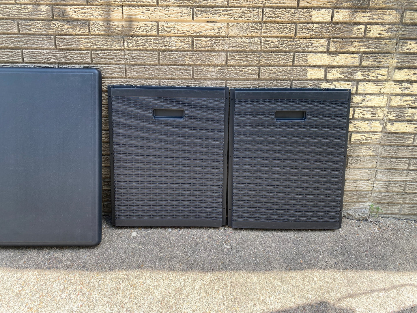 New Other Garvee 80Gal Lockable Resin Waterproof Outdoor Deck Box Storage Bin