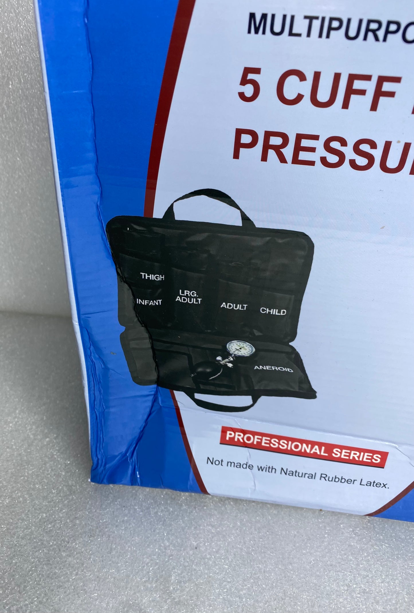 new Other - Prima Care Multipurpose 5 Cuff Blood Pressure Kit, Black