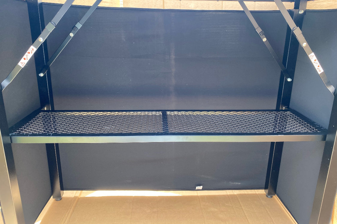 Like New GoBar PRO Commercial Grade Portable Bartender Table With Black Skirt