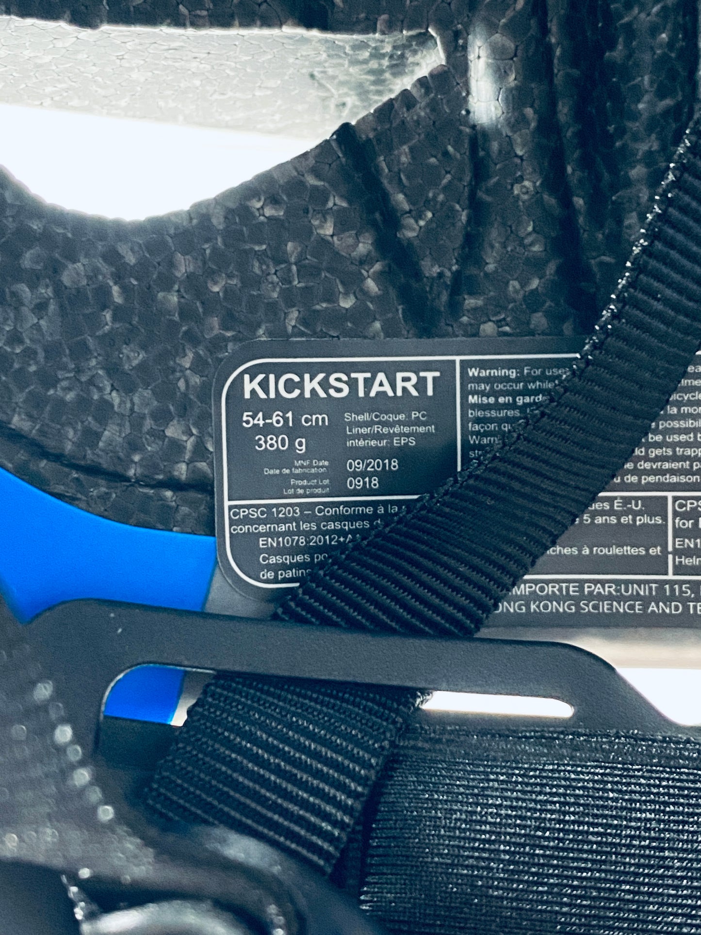 New Other-Lumos Kickstart M/L Bluetooth Blue Smart Bike Helmet With Remote