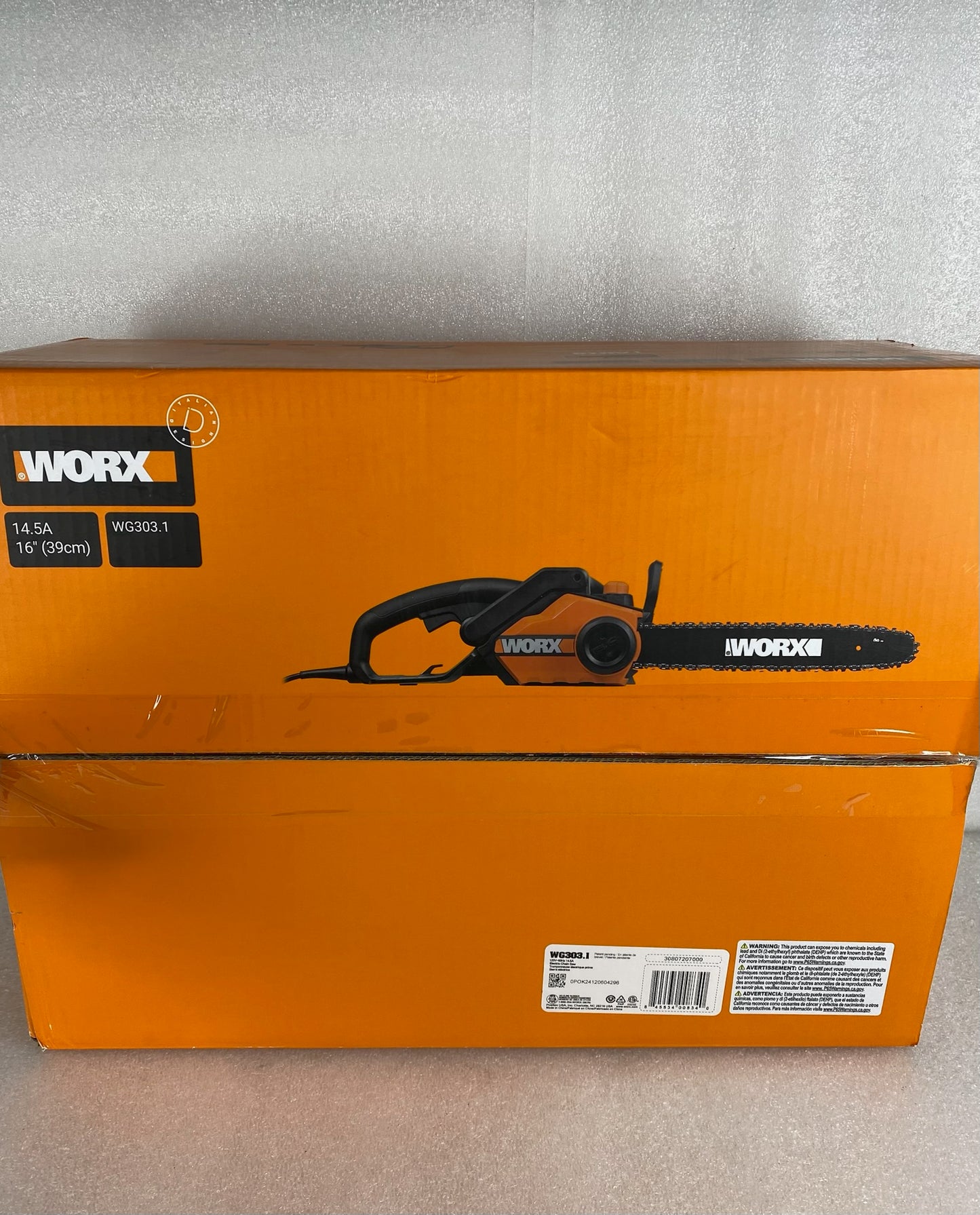 New Other Worx WG303.1 14.5 Amp 16" Electric Chainsaw