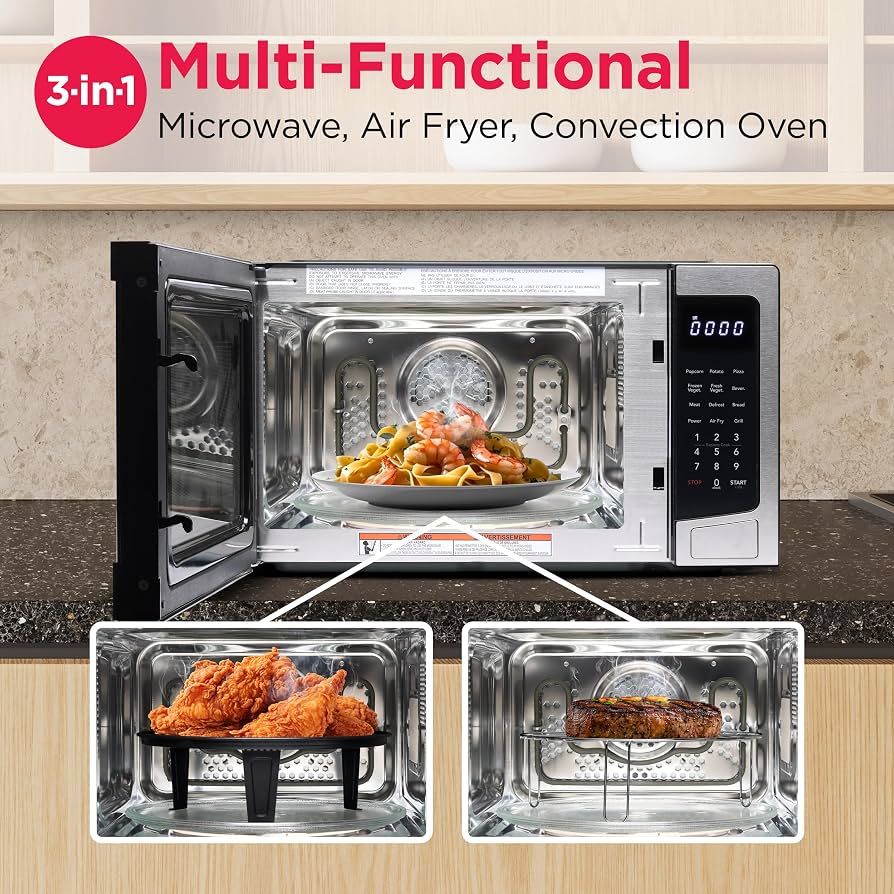 New Other FRIGIDAIRE 1.2 cu ft Microwave, Digital Air Fryer, Convection Oven