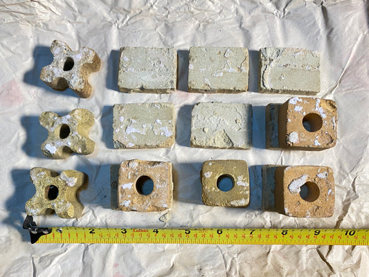 Lot Of - Kiln Squared End Posts & More