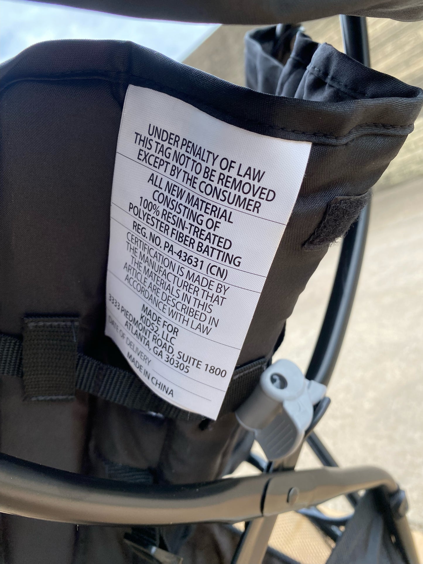 New Other Summer By Ingenuity 3D 44" Tall Mini Convenience Stroller, Black
