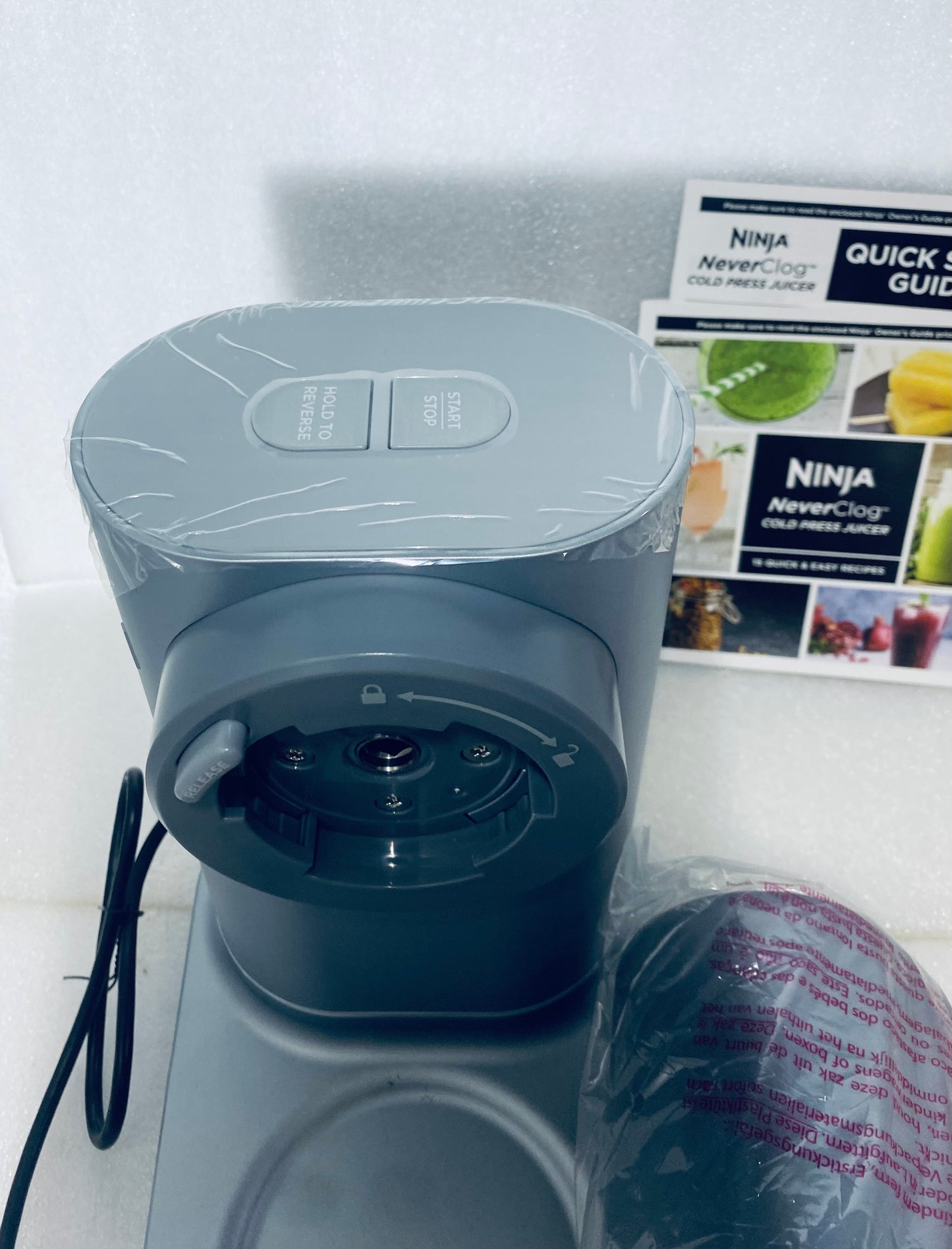 New Other Ninja NeverClog Cold Press Juicer W/ High-Torque & Total Pulp Control