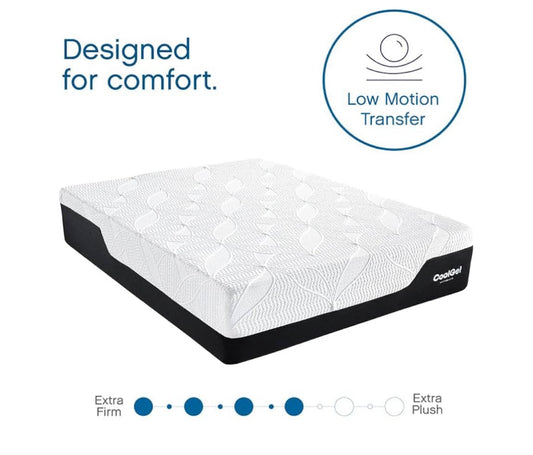 New Open Box COOL GEL Medium Firm Memory Foam 10” Queen Size Mattress