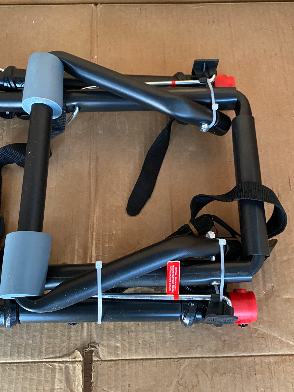 New Open Box Allen Sports 2 Bike Black Rack Deluxe Trunk Mount Bike Carrier