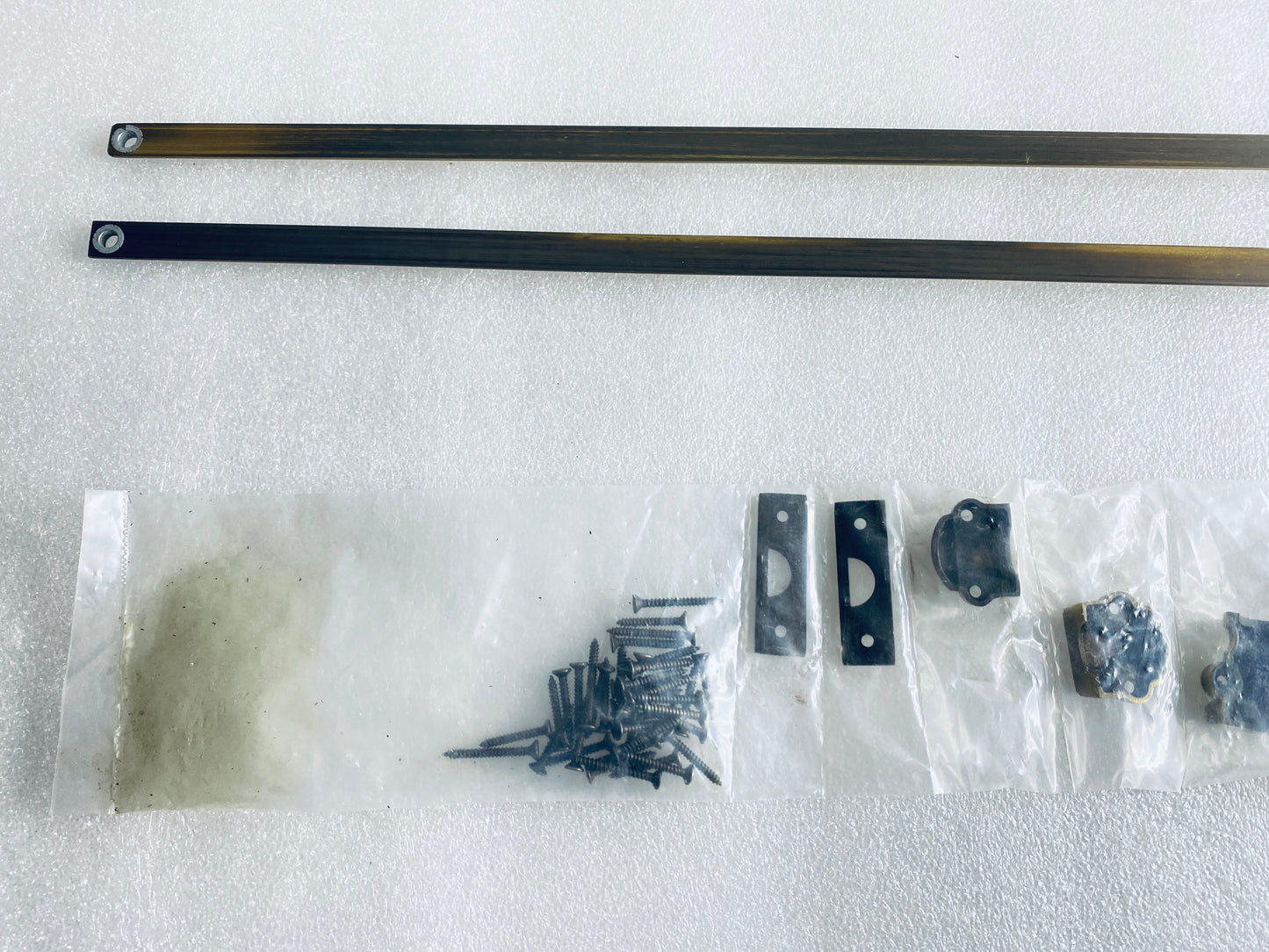 New Other Signature Hardware Corabel Brass Window Cremone Bolt, Antique Brass