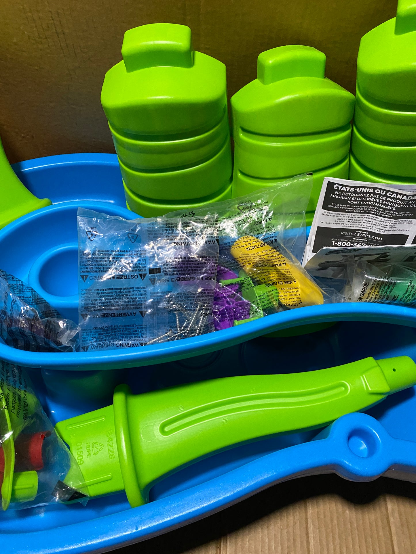 New Other Step2 Rain Showers Splash Pond For Toddlers W/ Waterfall Tray