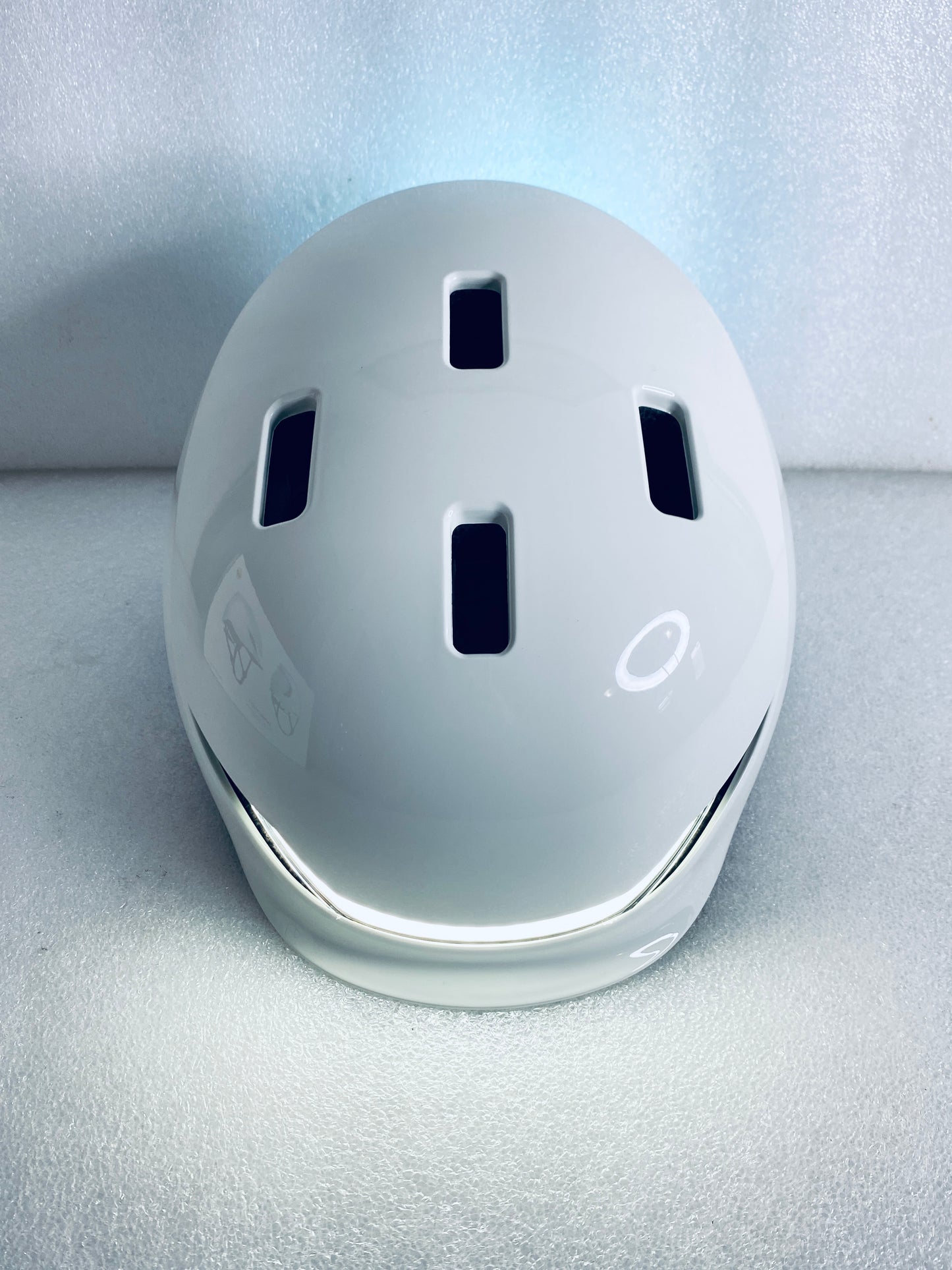 New Other Lumos Matrix Size M/L Bluetooth Jet White Smart Helmet With Remote