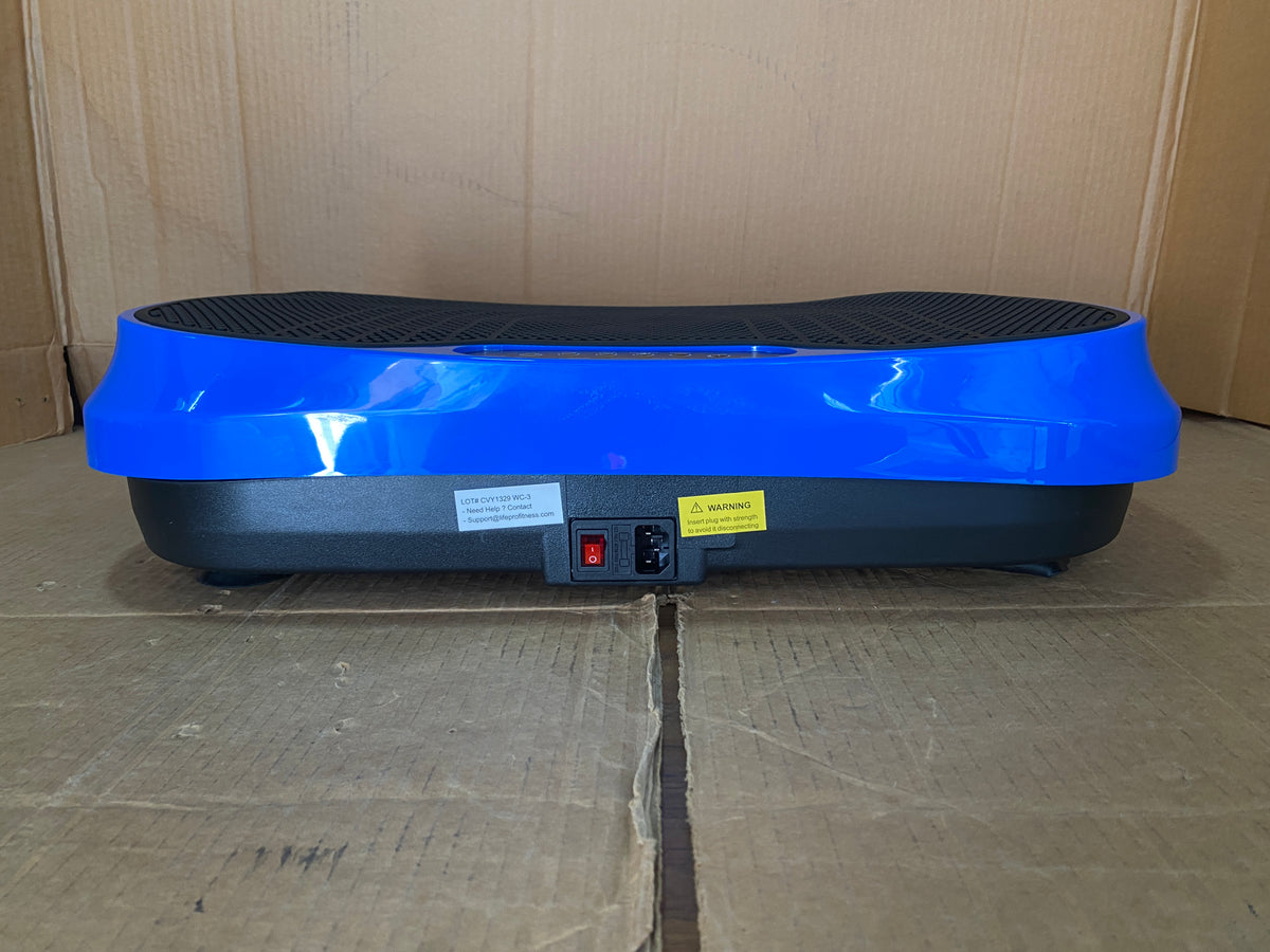 New Other Lifepro Waver Mini Vibration Plate Exercise Machine, Blue