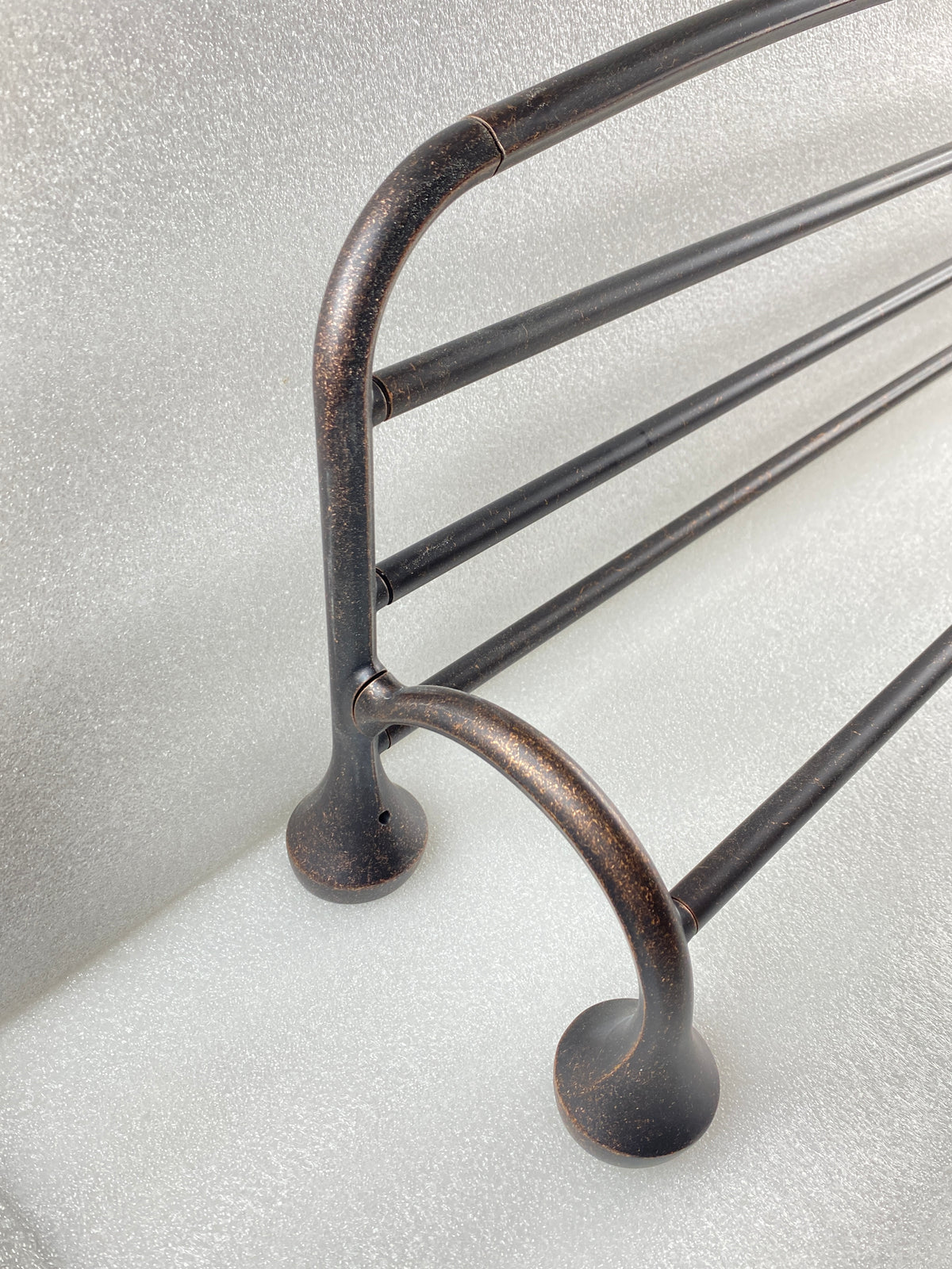 New Open Box Moen Eva Bathroom Hotel Towel Shelf, Oil-Rubbed Bronze