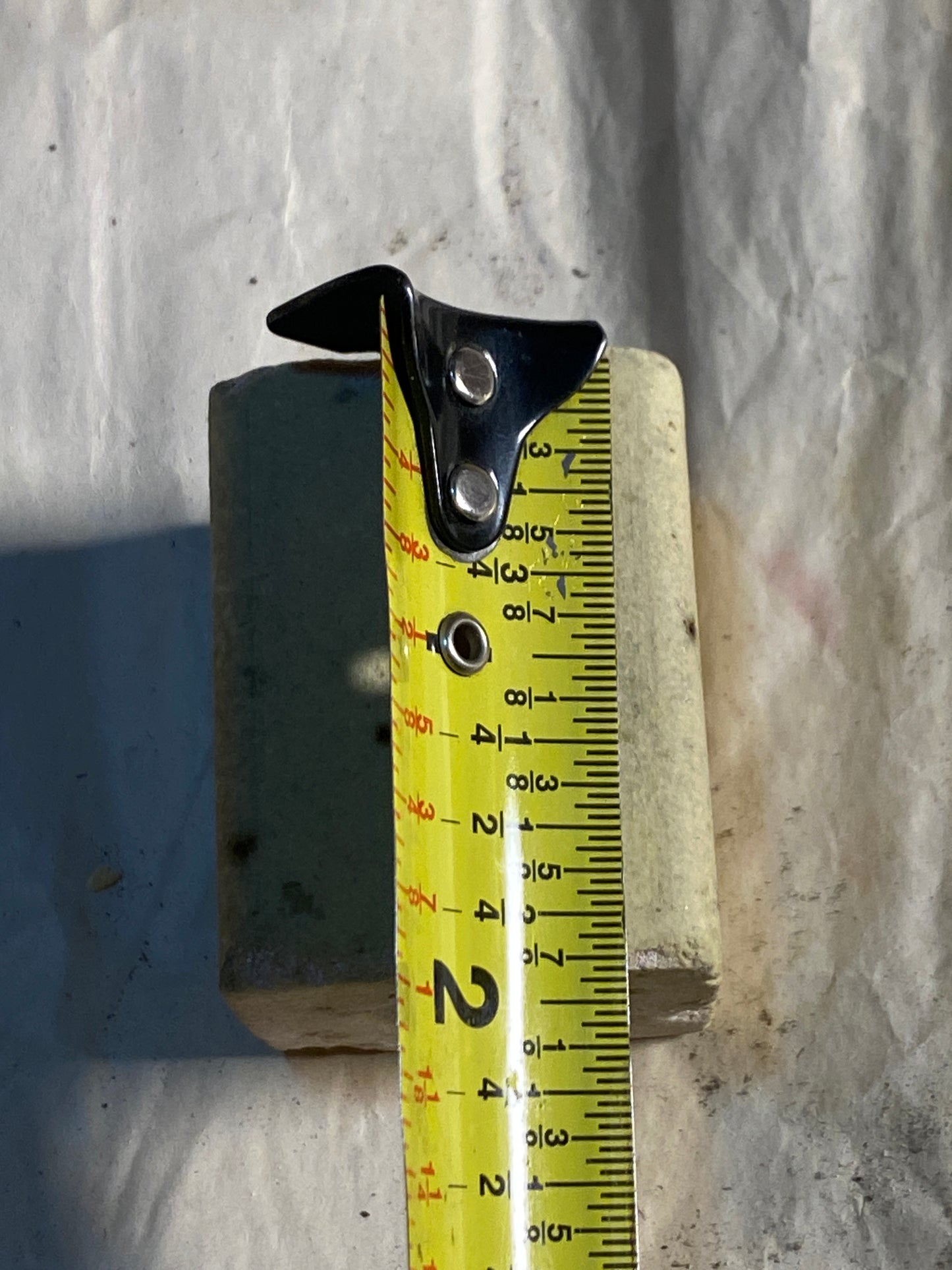 Lot Of 9 - Kiln Approx. 2" Tall x 1 1/2" Wide Squared End Posts