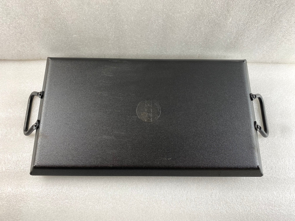 New Other Lodge Cast Iron 18” x 10” Seasoned Carbon Griddle, Black