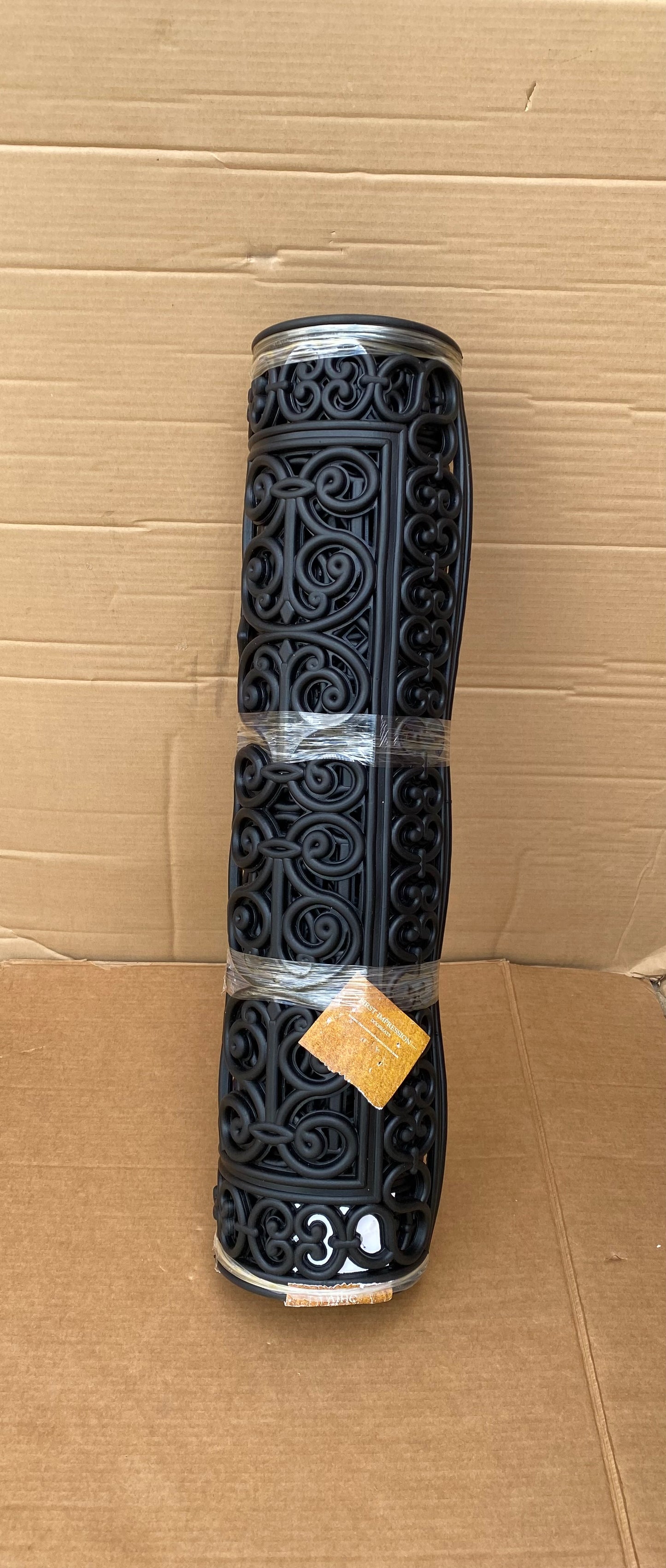 New Other A1 Home Collections Natural Rubber 36”x72” Extra Large Doormat, Black