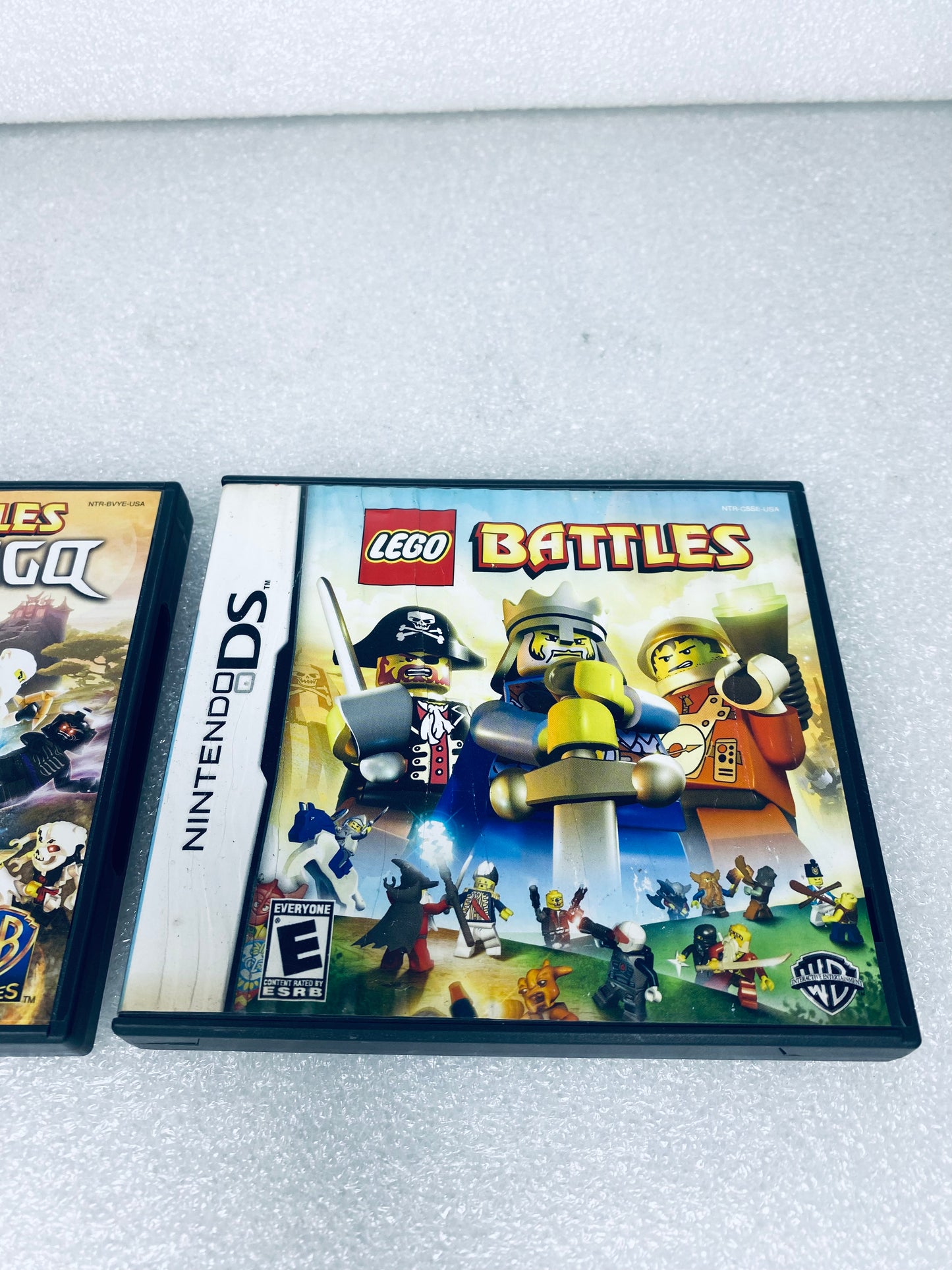Lot of 2 - Nintendo DS Video Games Lego Battles Ninjago & Lego Battles - (READ)