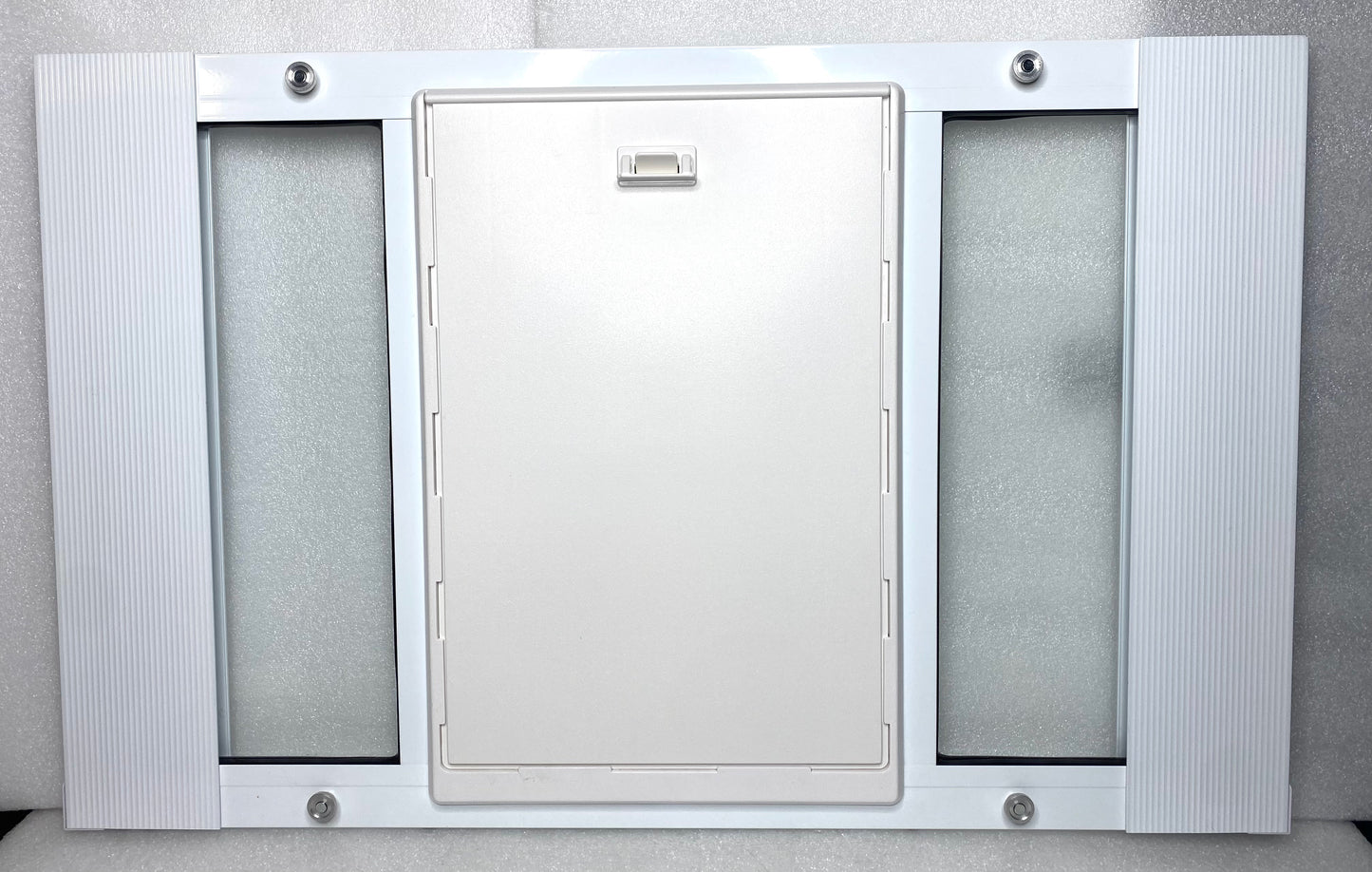 Ideal Pet Products Large Aluminum Adjustable Sash Window Pet Door, 33" to 38"