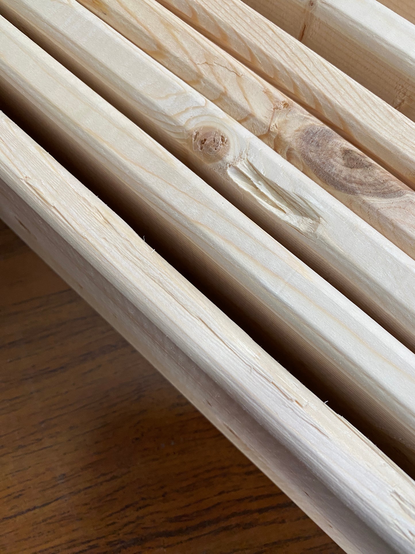 New Other Greaton Horizontal Wooden Board/Bed Slats, 78" x 60.5" x 0.68”