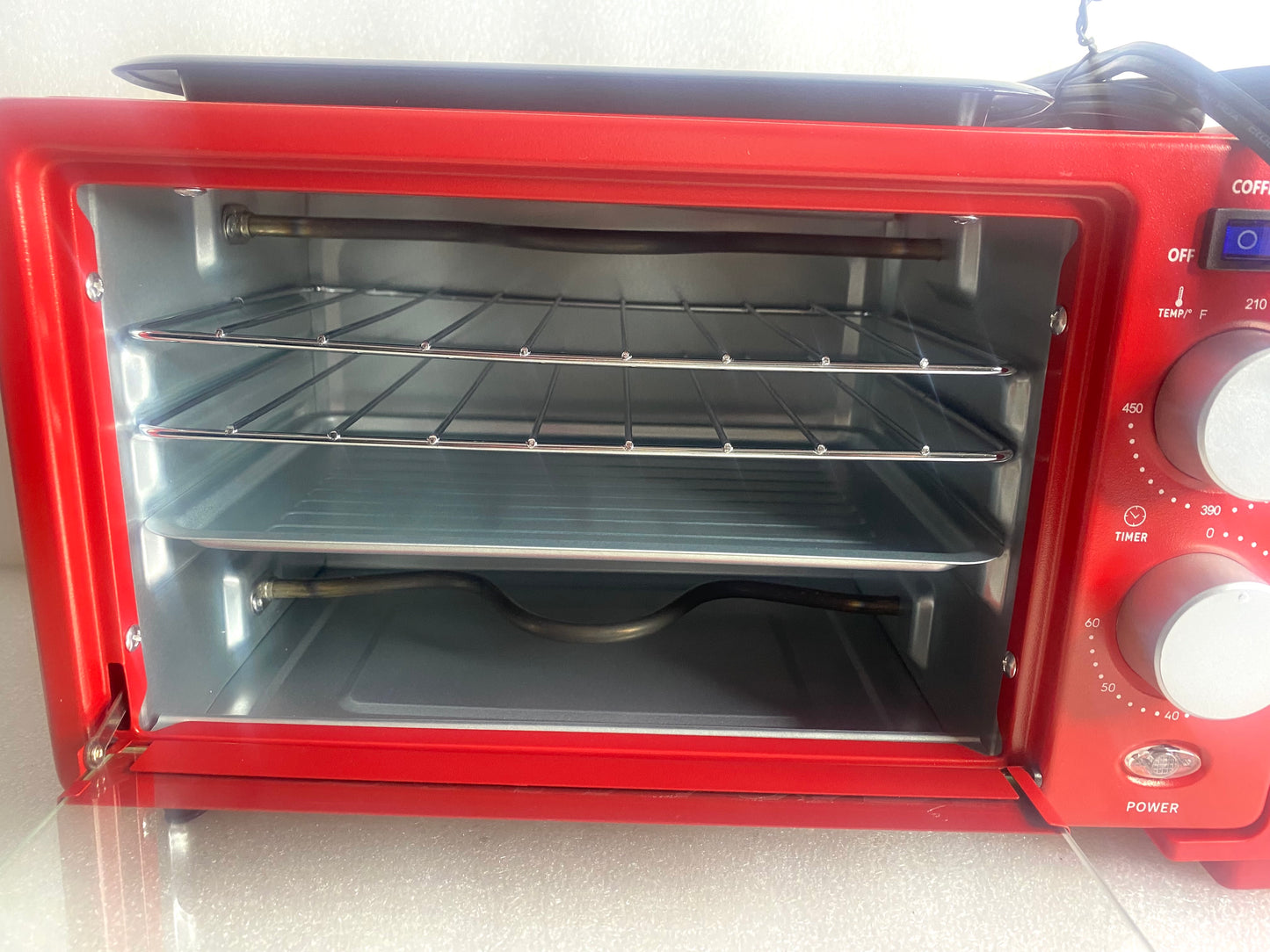 New Other Nostalgia Retro 3-in-1 Breakfast Station, Red