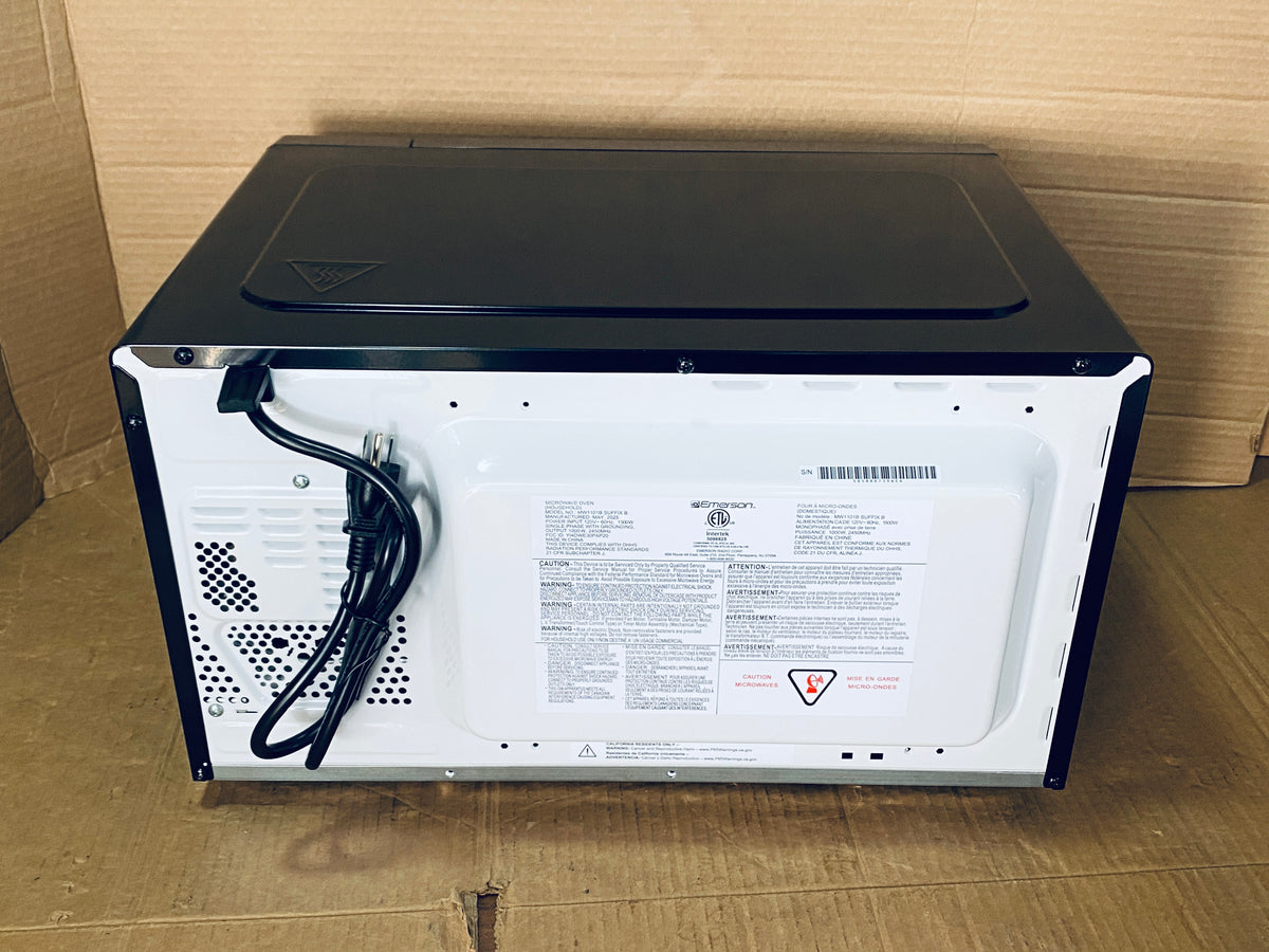 New Other Emerson 1,000 Watt 1.1 Cu. Ft. Countertop Microwave Oven, Black