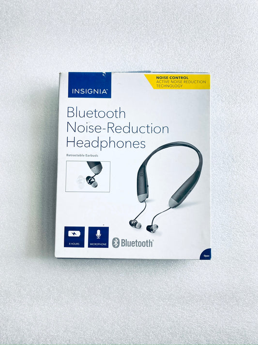 Insignia Wireless Bluetooth In-Ear Black Headset With Microphone, NS-CAHBTEBNC-B