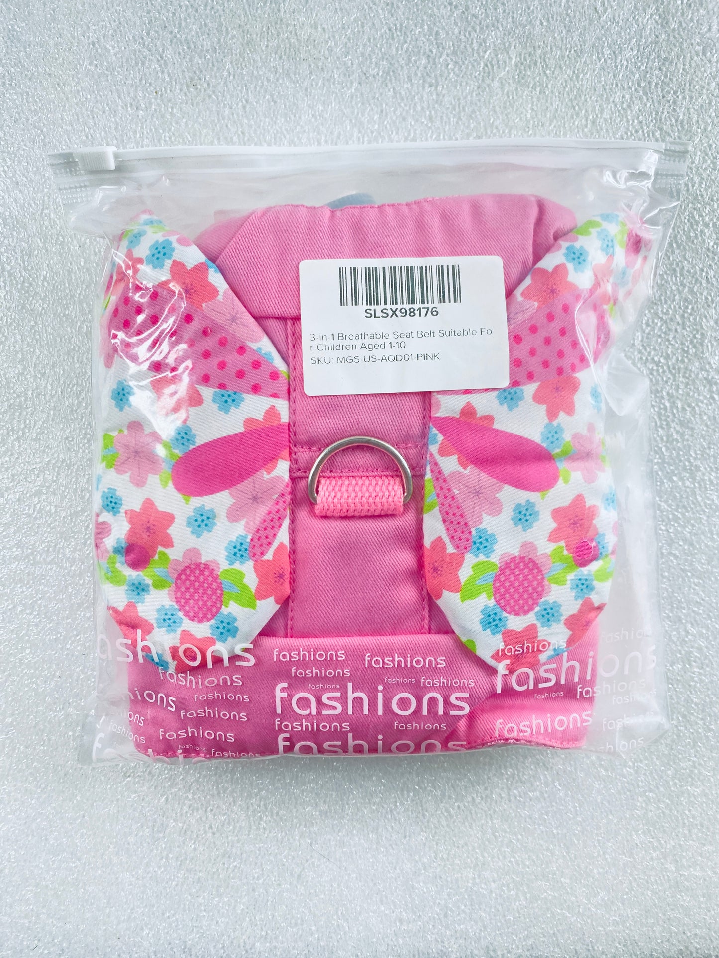 New Accmor 3 in 1 Toddler Harness Leash & Anti Lost Wrist Link, Light Pink