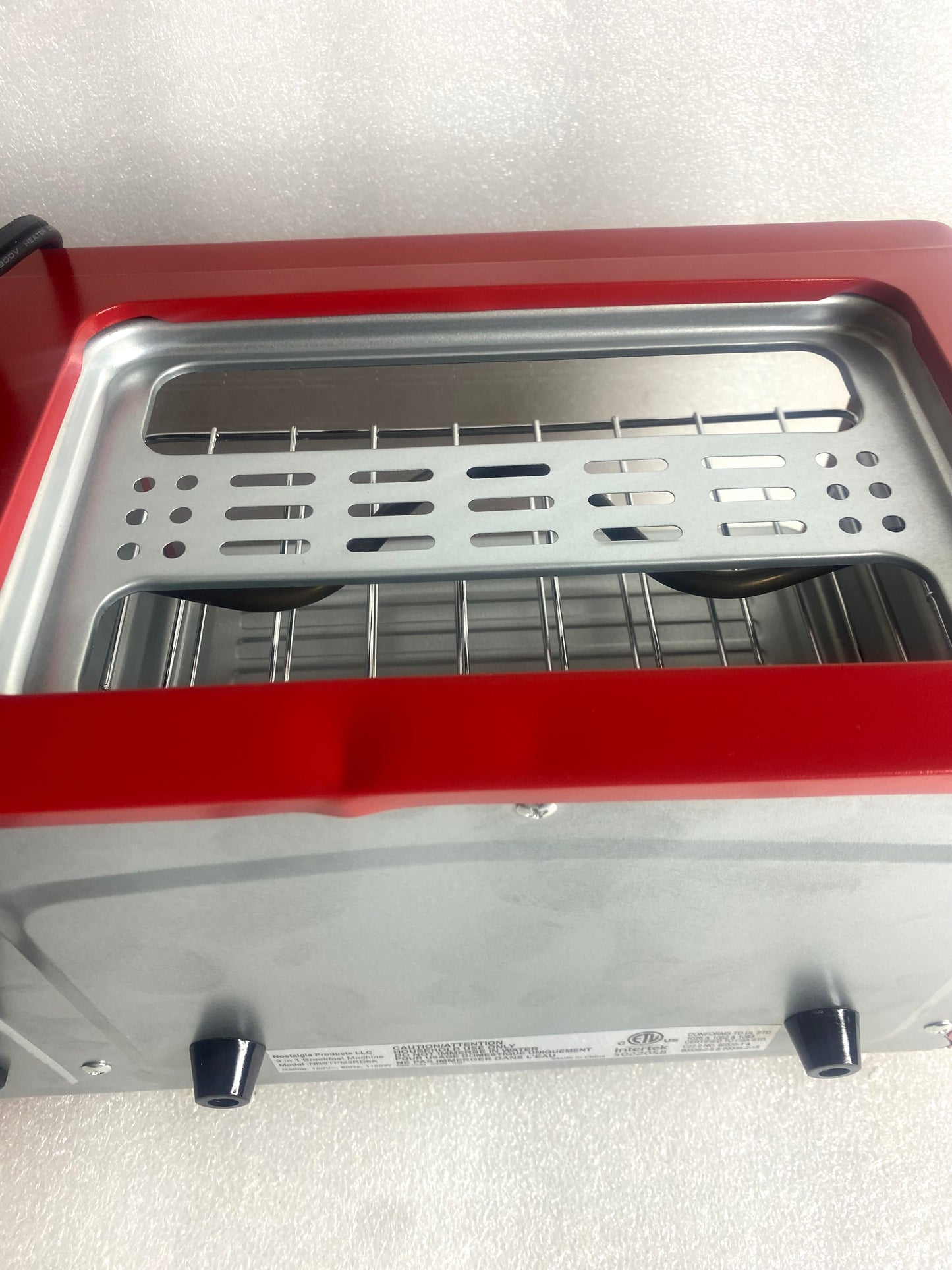 New Other Nostalgia Retro 3-in-1 Breakfast Station, Red