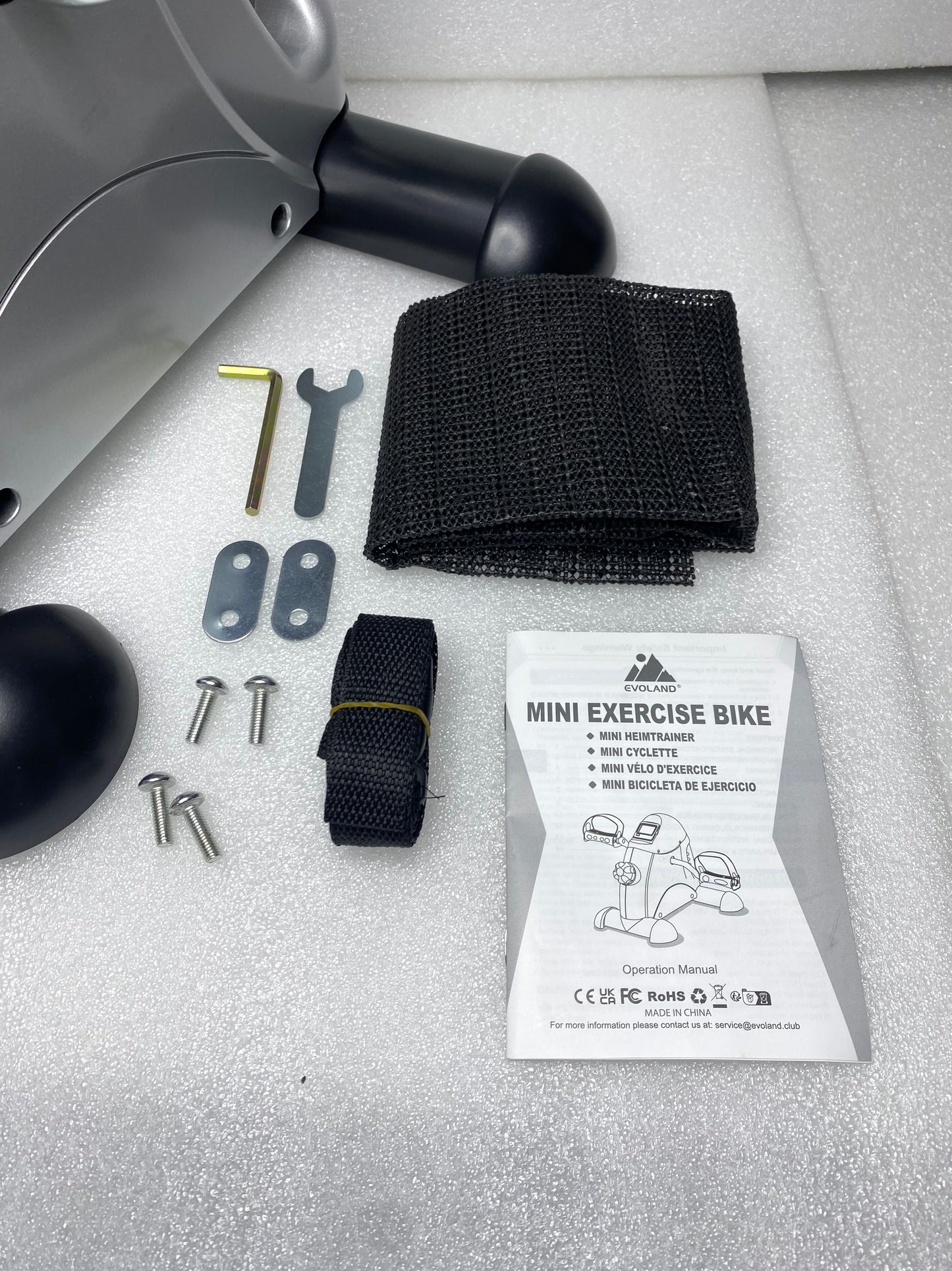 new Other - Evoland Indoor Bike Pedal Exerciser W/ 240lb Weight Capacity