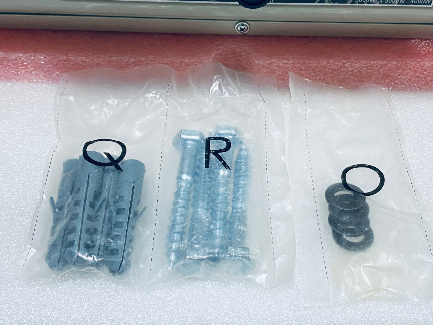 New Other-Comfort Zone 5,000W 240V 17,065BTU Ceiling Electric Fan Forced Heater