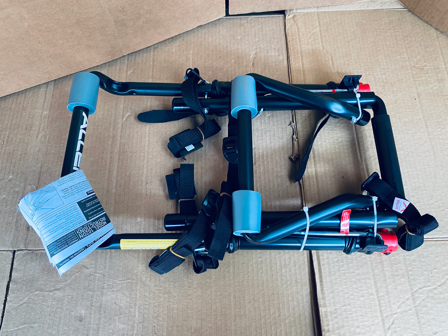 New Other Allen Sports Two Bike Black Rack Deluxe Trunk Mount Bike Carrier