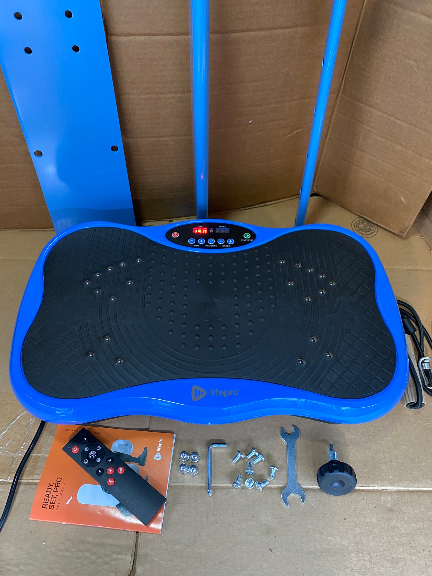 New Other Lifepro TrimLite Vibration Exercise Plate With Handle & Bluetooth
