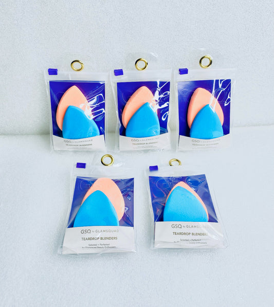 Lot Of 5 - New GSQ By Glam Squad TearDrop Blenders, 2.25" x 1.75", 170244