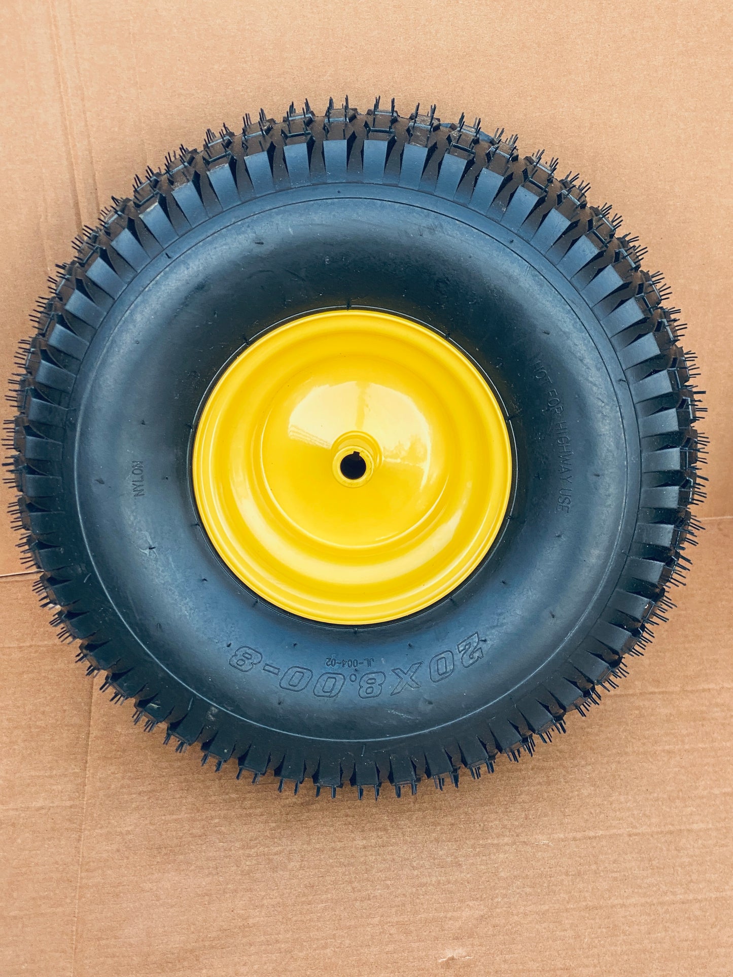 Set Of 2 - New Other YITAMOTOR 20x8.00-8 Lawn Mower 4 Ply Tubeless Tires