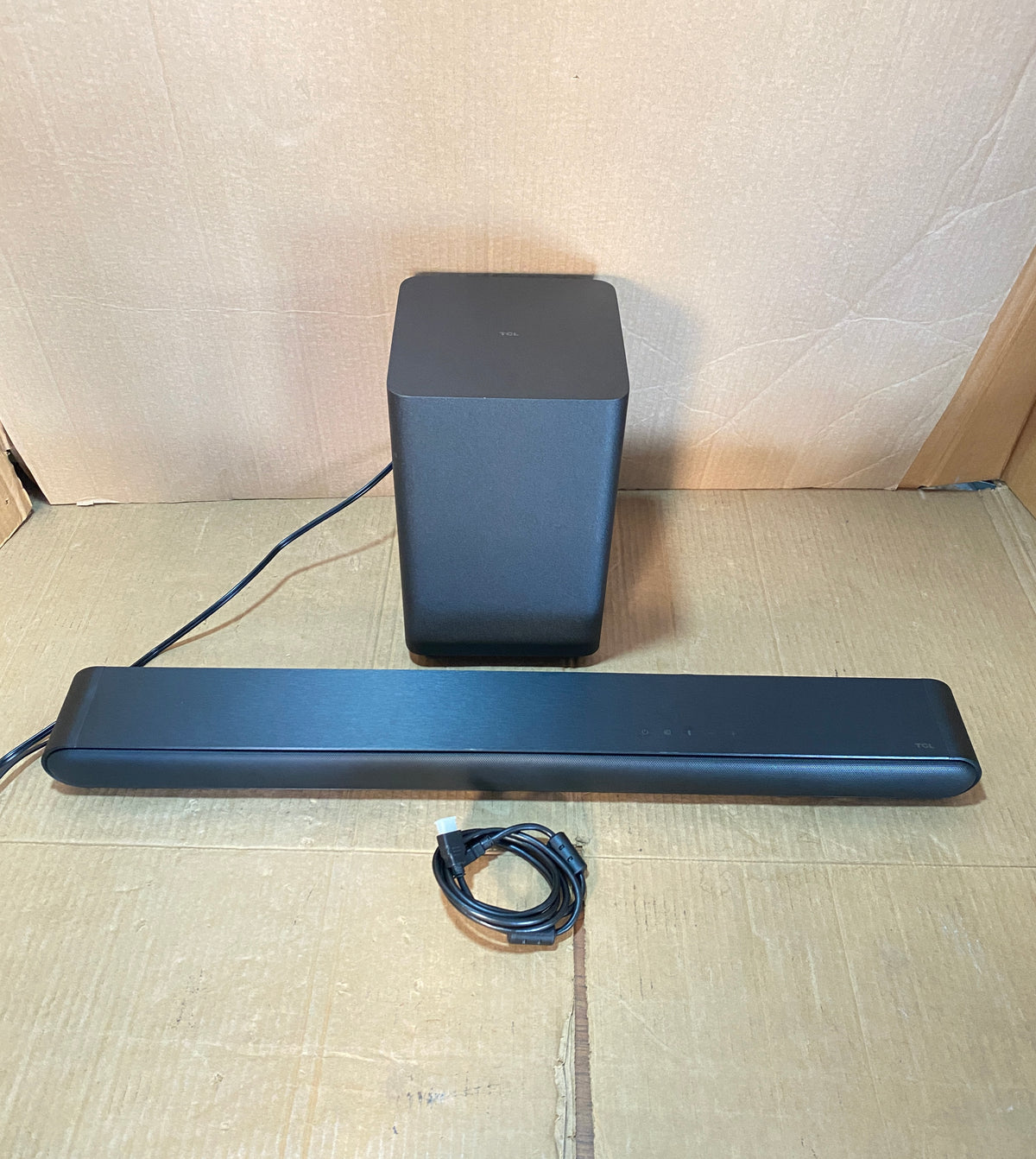 New Other TCL 2.1 Bluetooth Sound Bar With Wireless Subwoofer, Black