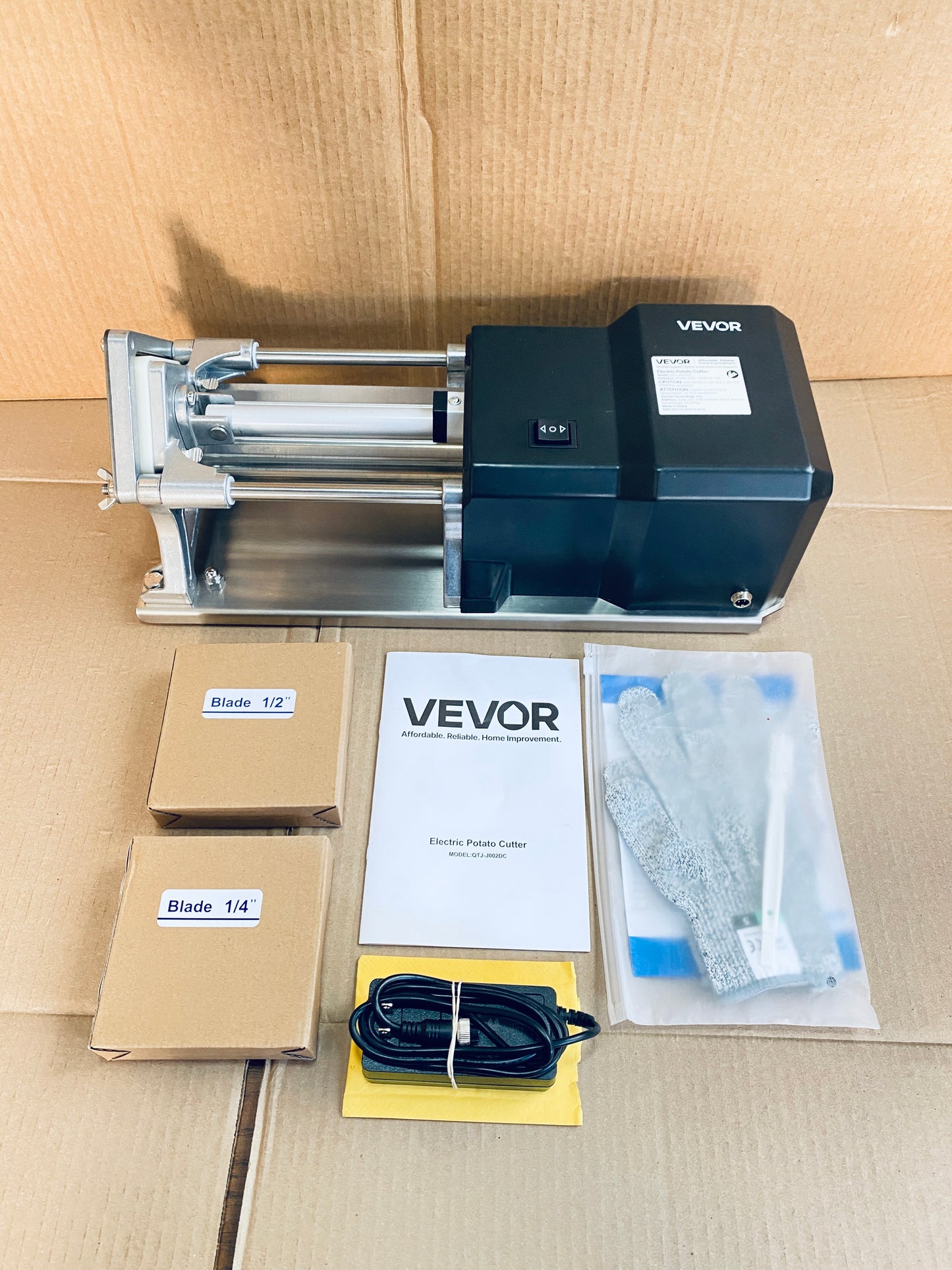 New Other VEVOR Commercial Stainless Steel French Fry, Vegetable & Fruit Cutter