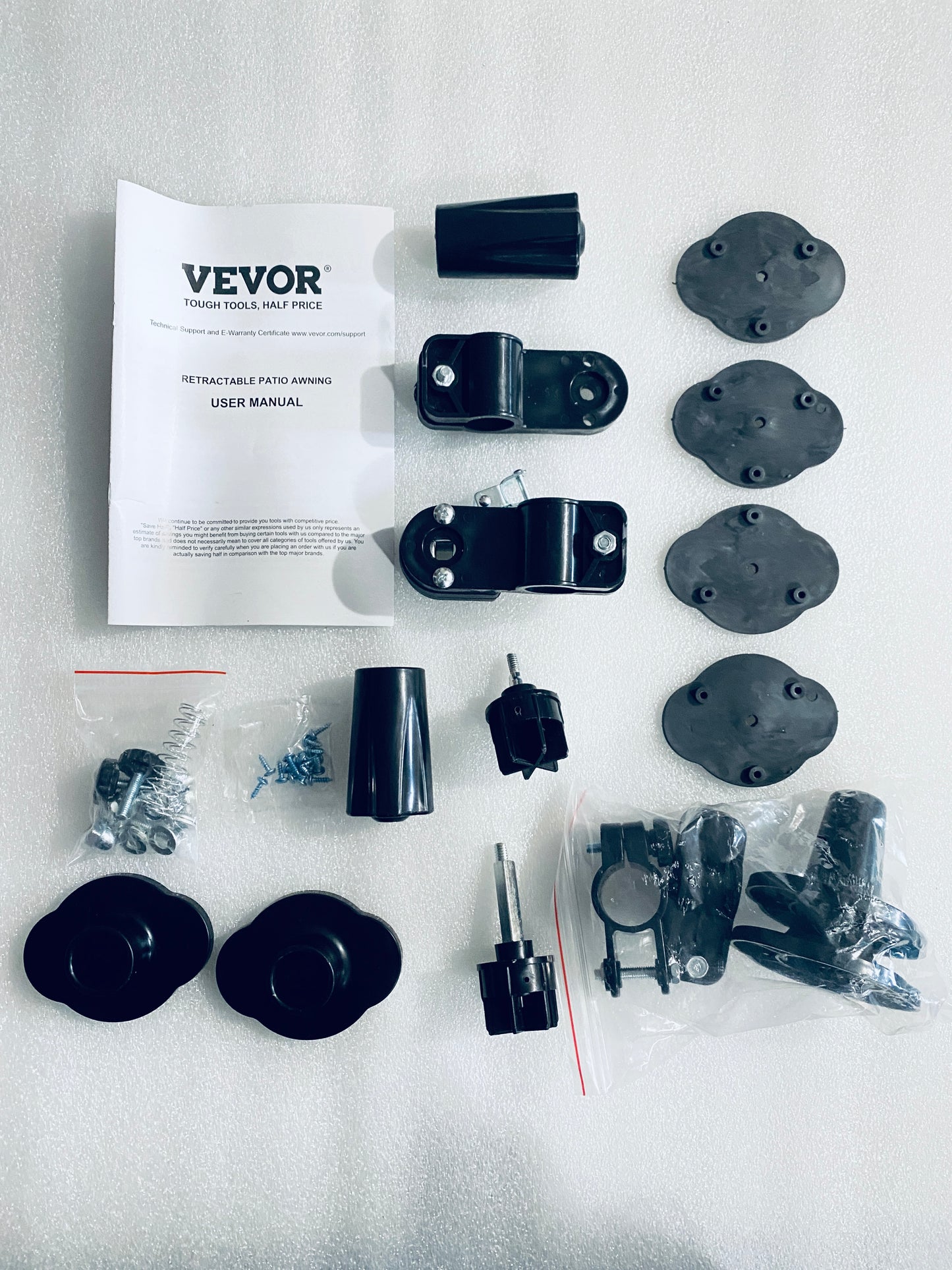 New Other VEVOR 78” Manual Outdoor Retractable Awning Canopy For Patio Door