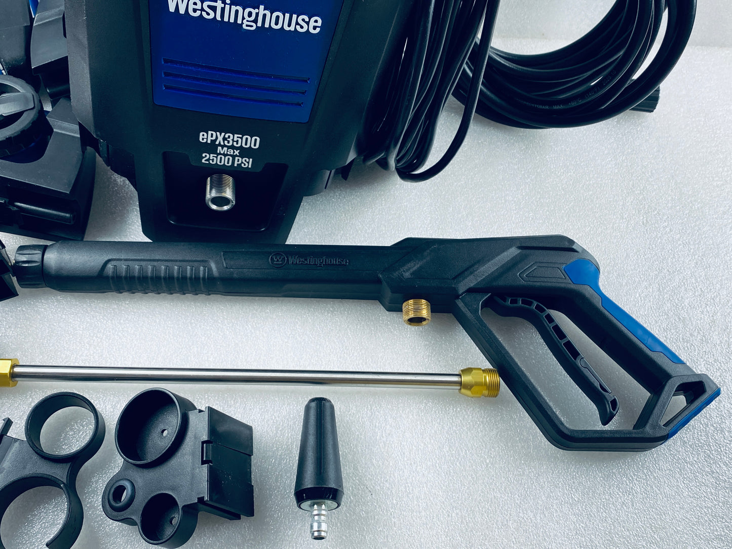 Westinghouse 2500PSI Max & 1.76GPM Max Electric Pressure Washer W/ Wheels