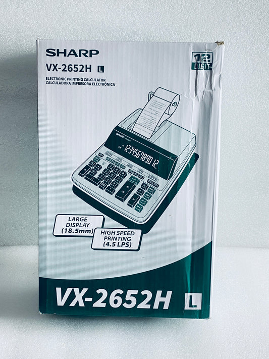 New Other - Sharp VX-2652H Commercial 12-Digit Electronic Printing Calculator