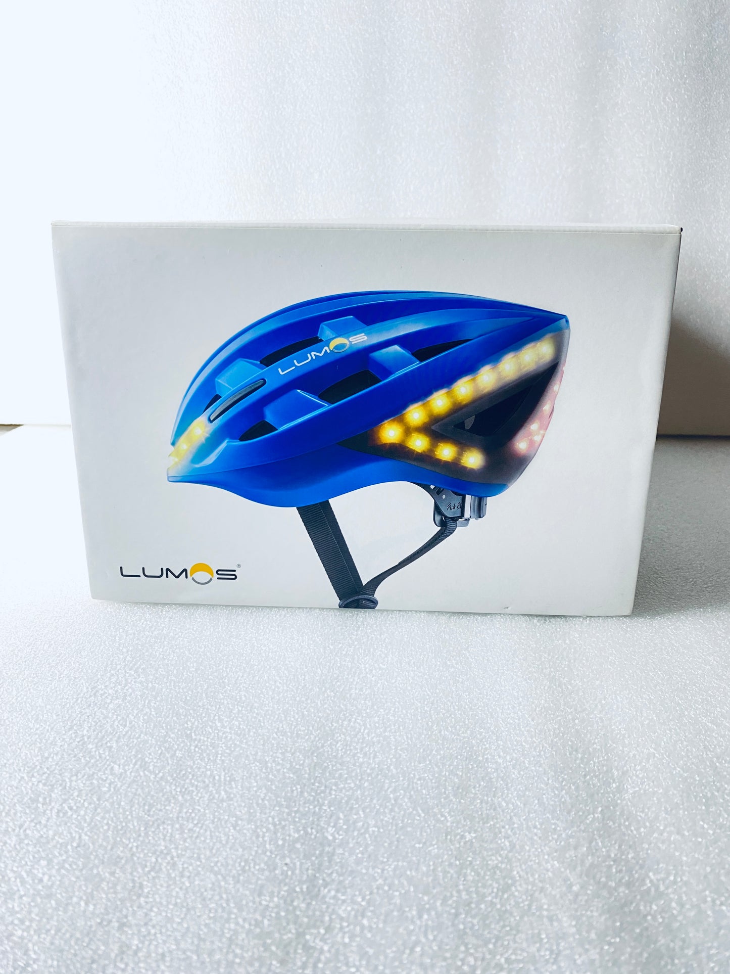 New Other-Lumos Kickstart M/L Bluetooth Blue Smart Bike Helmet With Remote